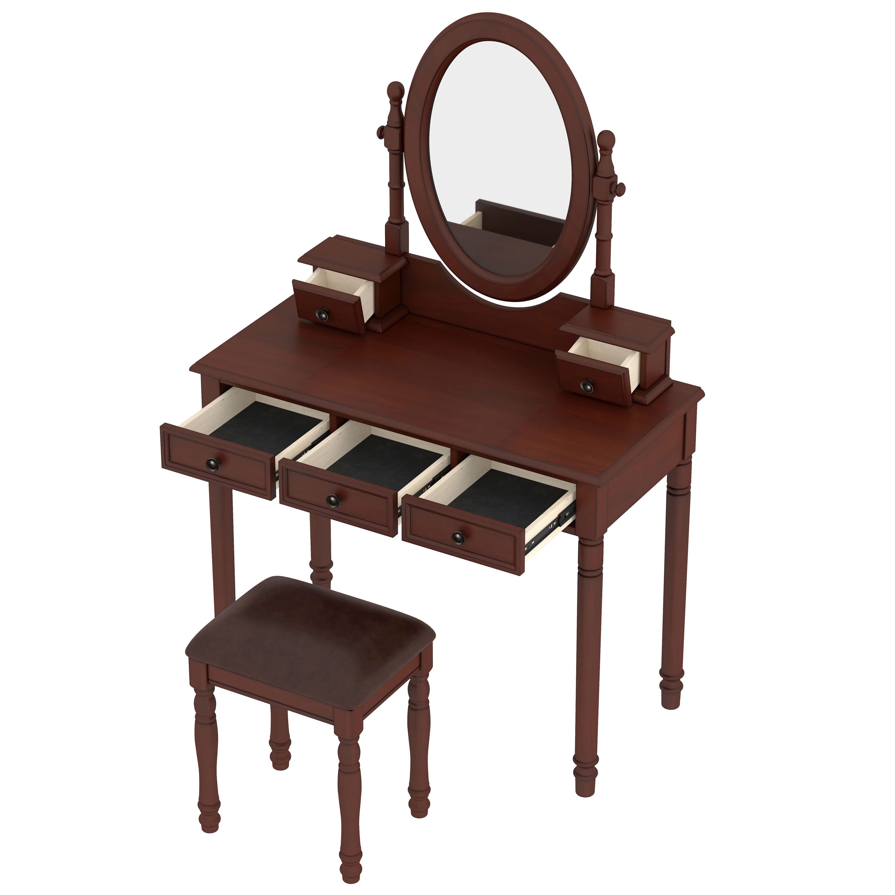 ModernLuxe L3P-N733P305139D Bedroom-Vanities - View #8