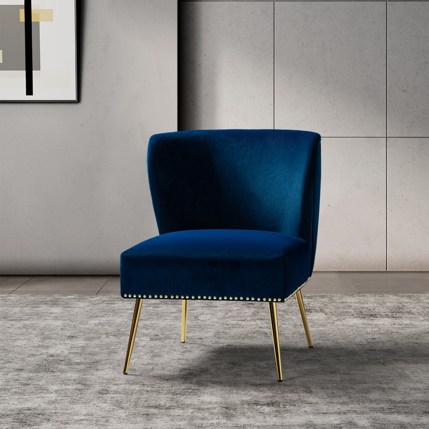 14 Karat Home CHM0106-NAVY chairs - View #4