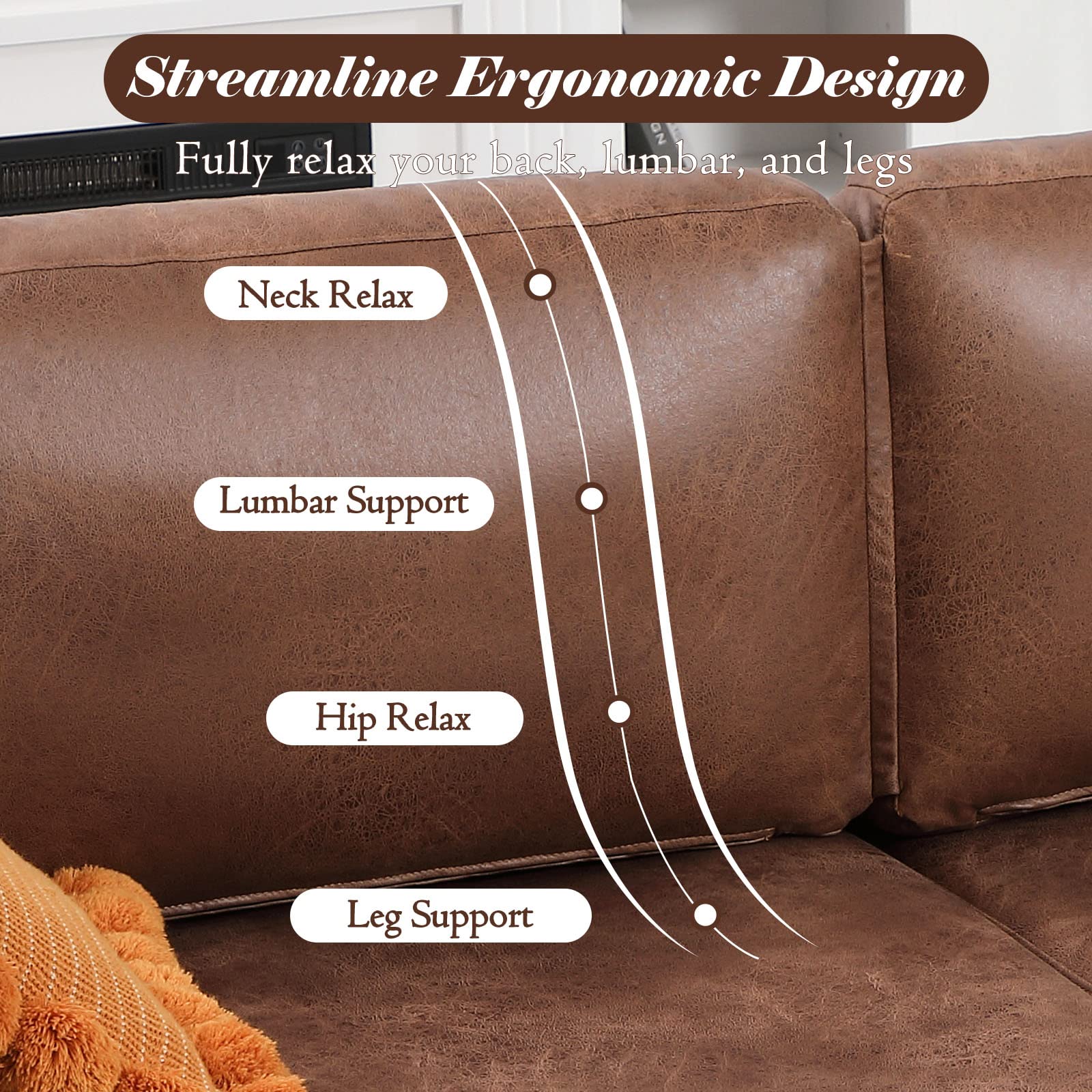 AECOJOY 13136GL-LS01 Sofas-Loveseats - View #3