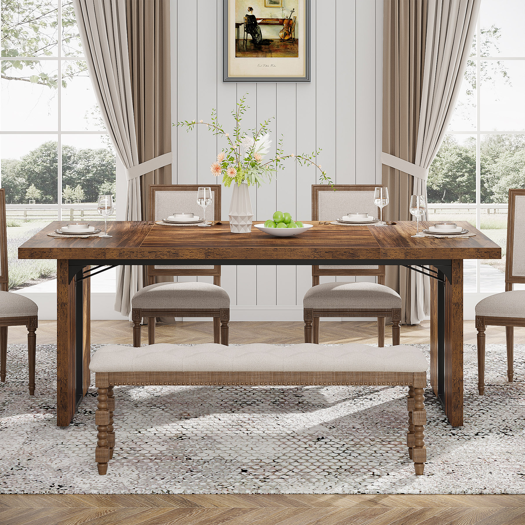 Tribesigns LWFD-JW0535X Dining-Tables - View #4