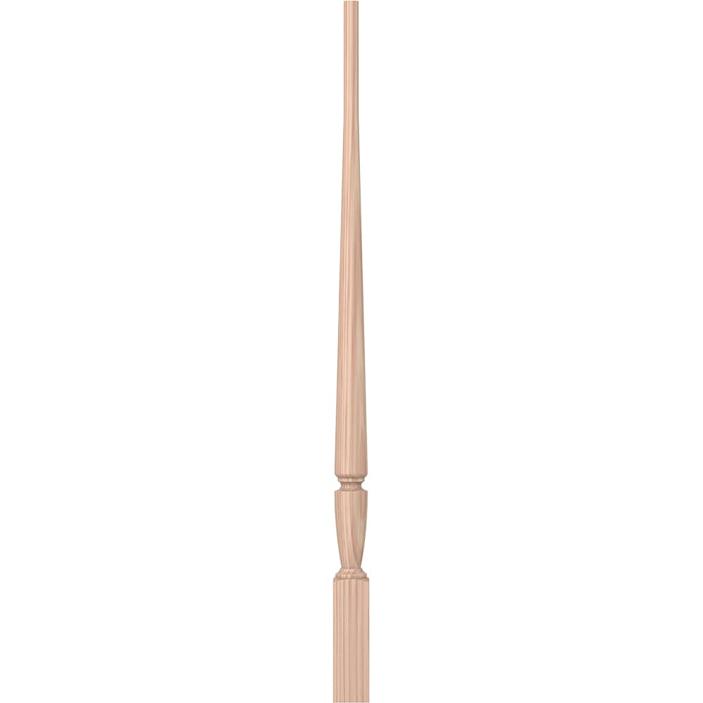 L.J. Smith Stair Systems LJP-2015-B 34 34-in x 1.75-in Unfinished Beechwood Pin Top Stair Baluster
