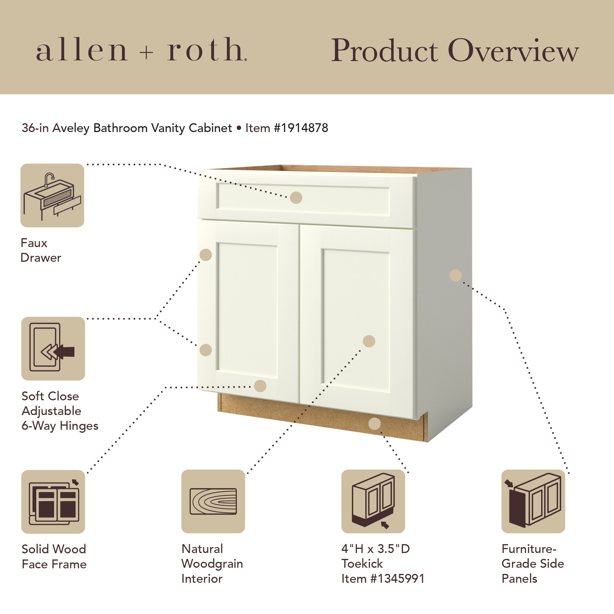 allen + roth 55318AV vanities - View #7