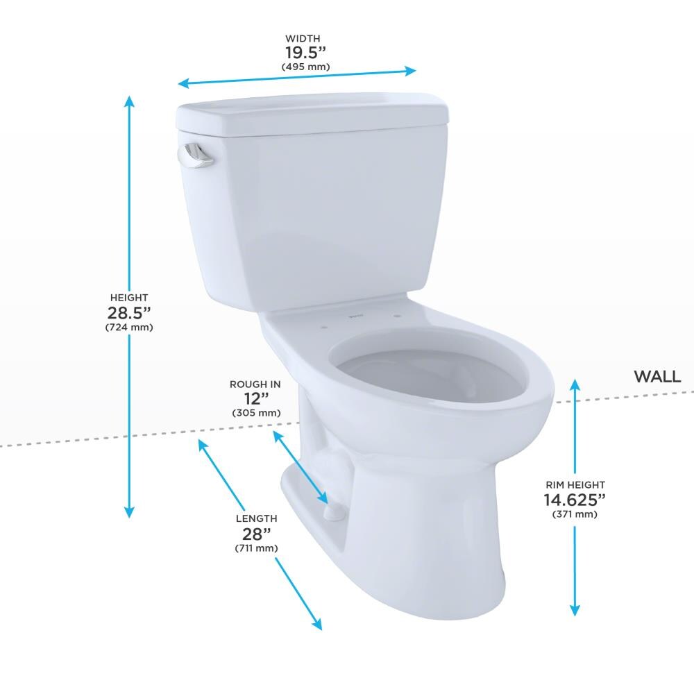 TOTO CST744S-01 toilets - View #10