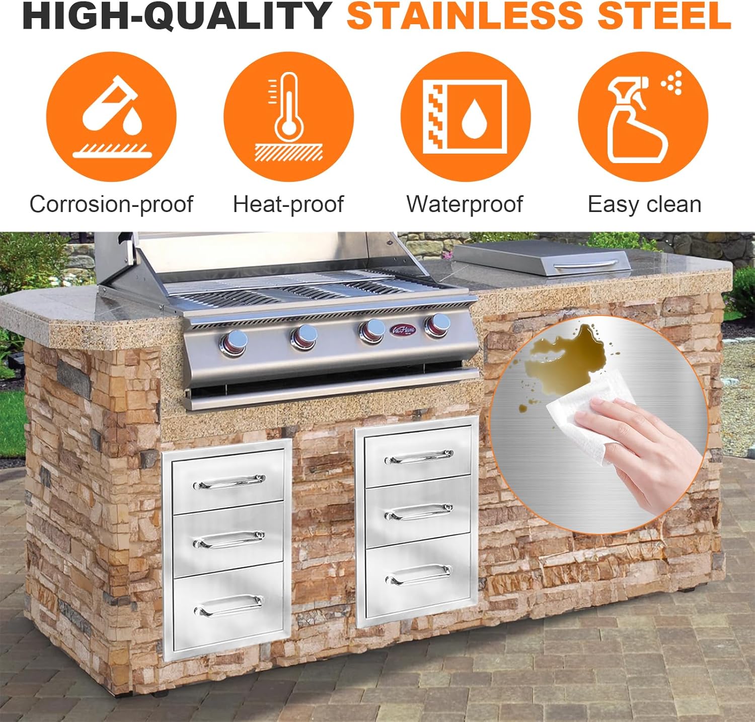 Garvee YYWPHO102M0AV5 Builtin-Grill-Cabinet-Parts - View #4