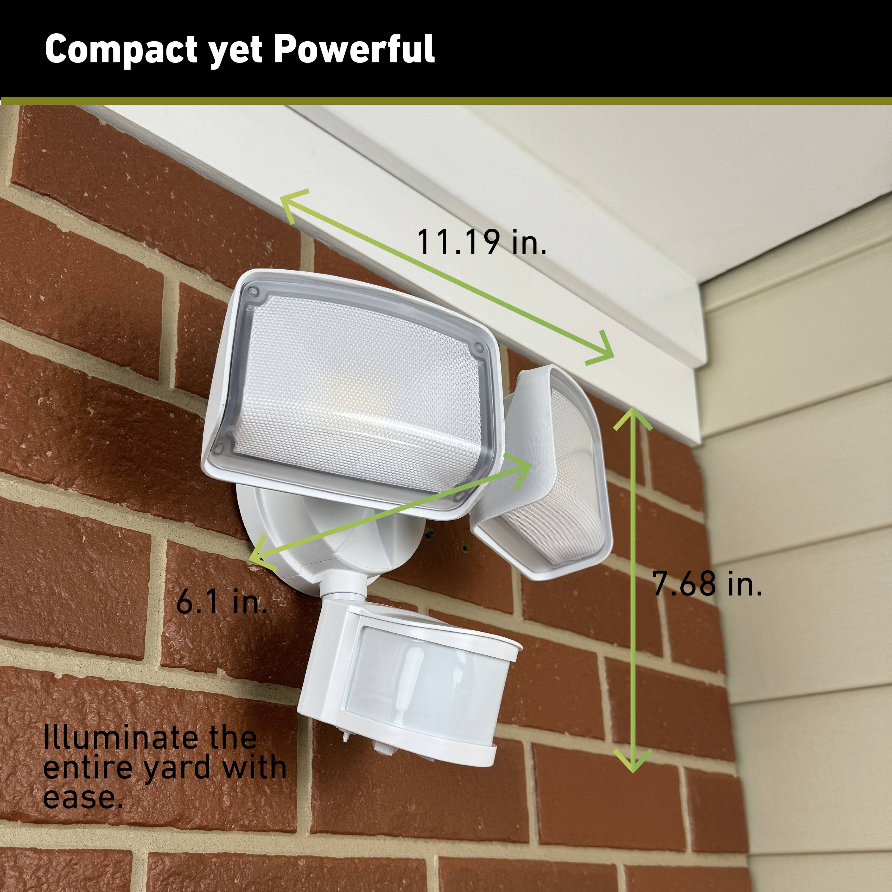 Good Earth Lighting SE1292-WH3-02LF0-G Motion-Activated-Floodlights - View #25