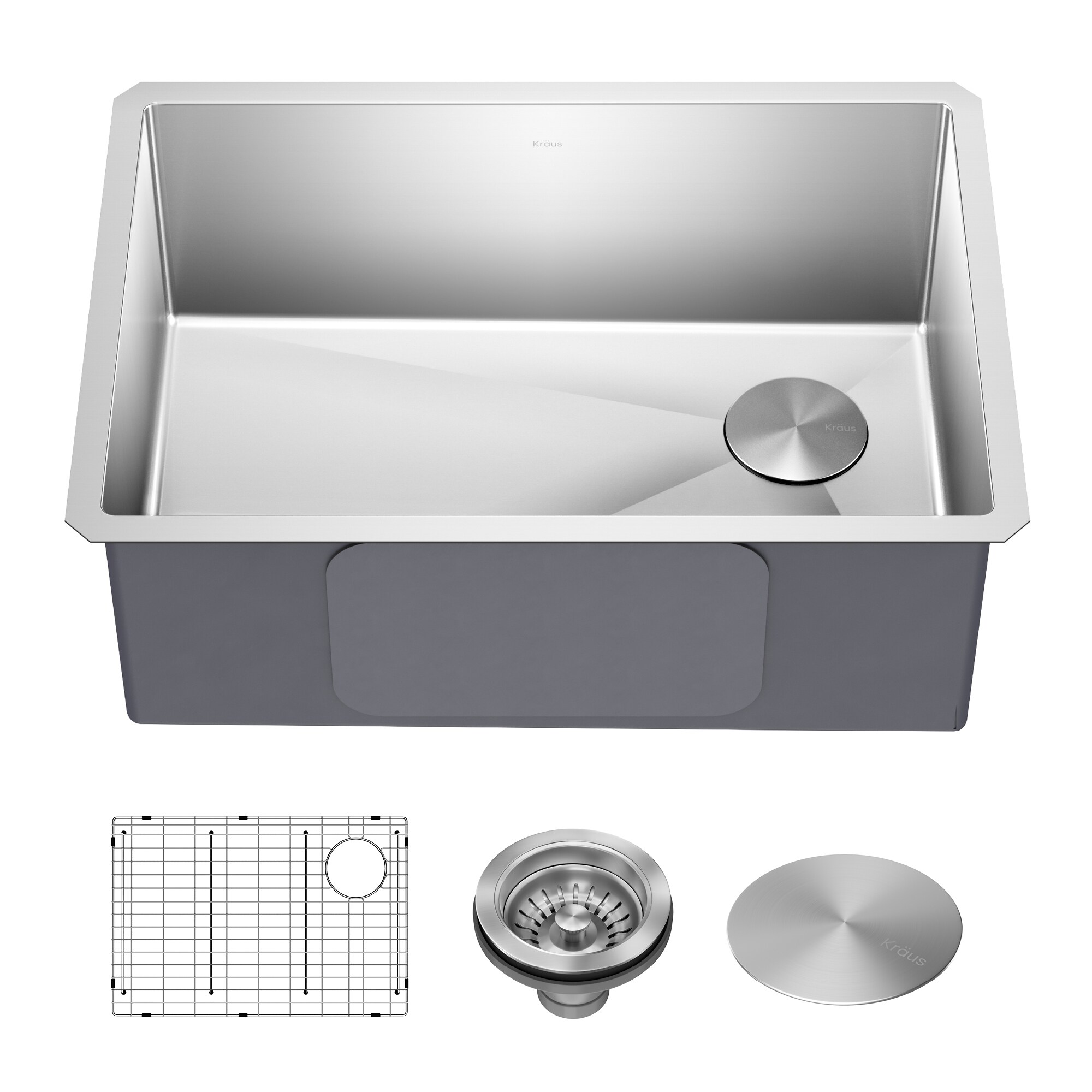 Kraus KHU110-27 Kitchen-Sinks - View #17