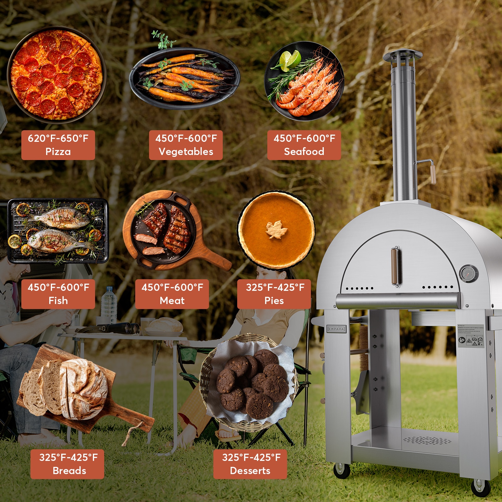 Empava EMPV-PG05 Outdoor-Pizza-Ovens - View #5