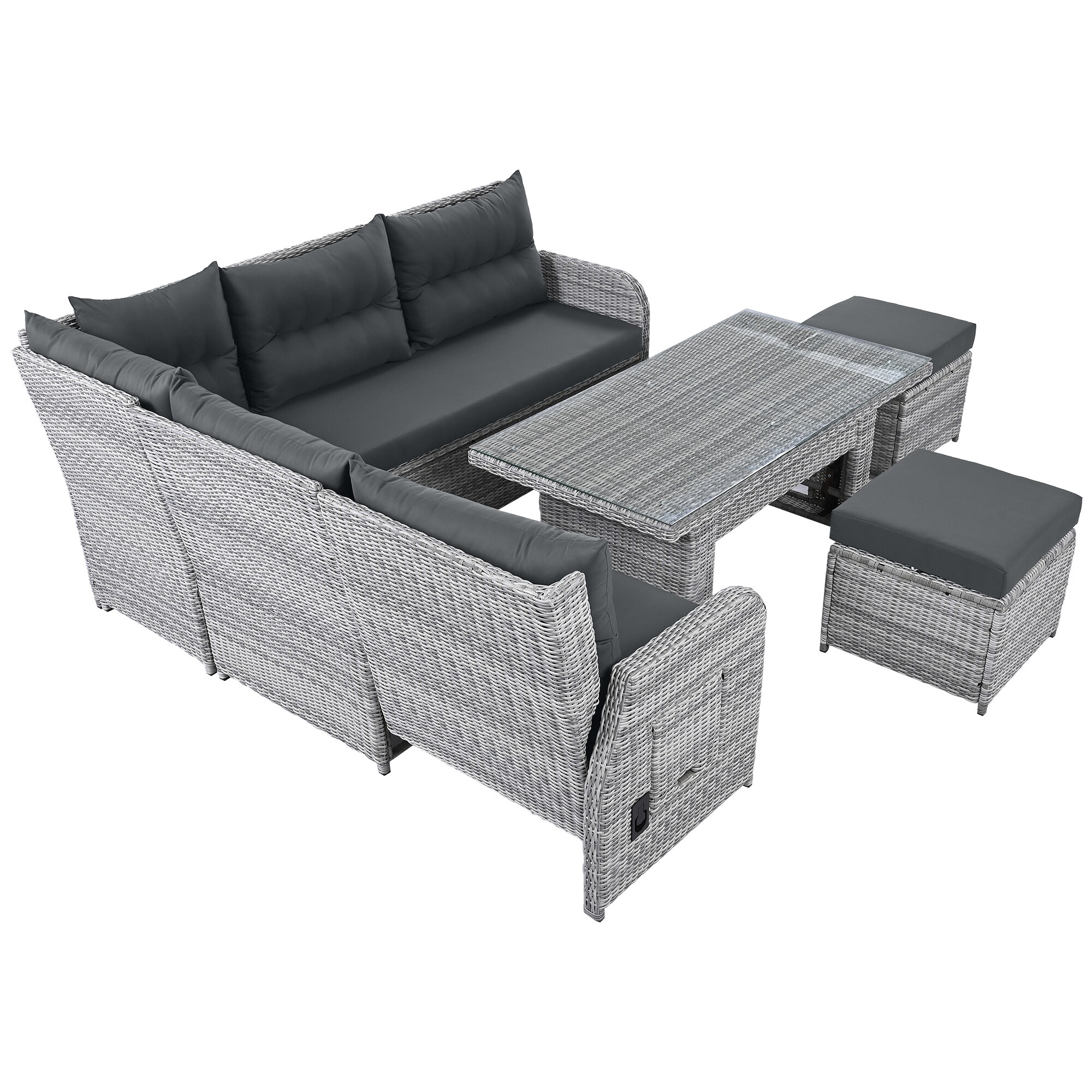 SINOFURN SYA690009BN Patio-Sofas-Daybeds - View #9