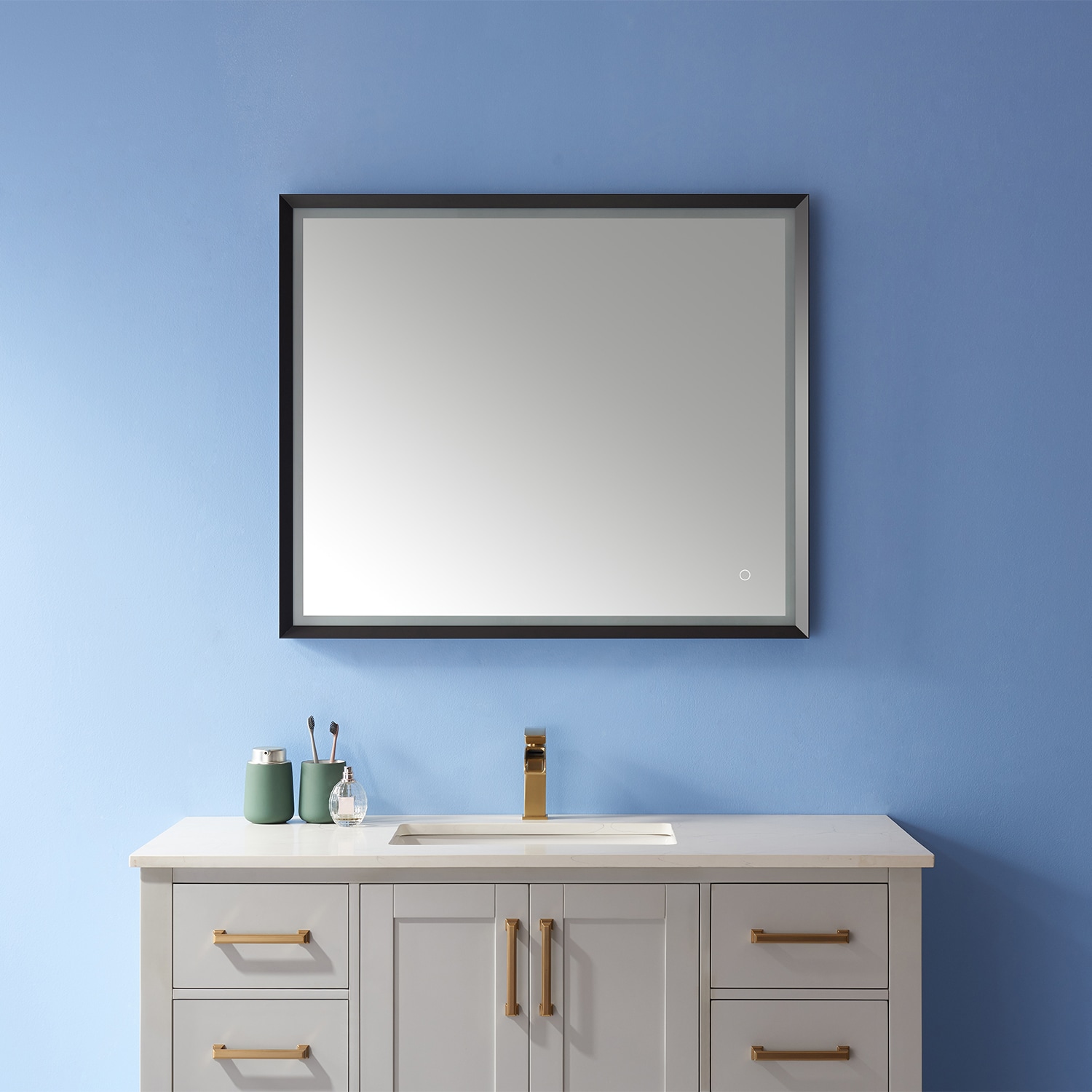 Varese 36'' LED Lighted Rectangular Bathroom Vanity Mirror