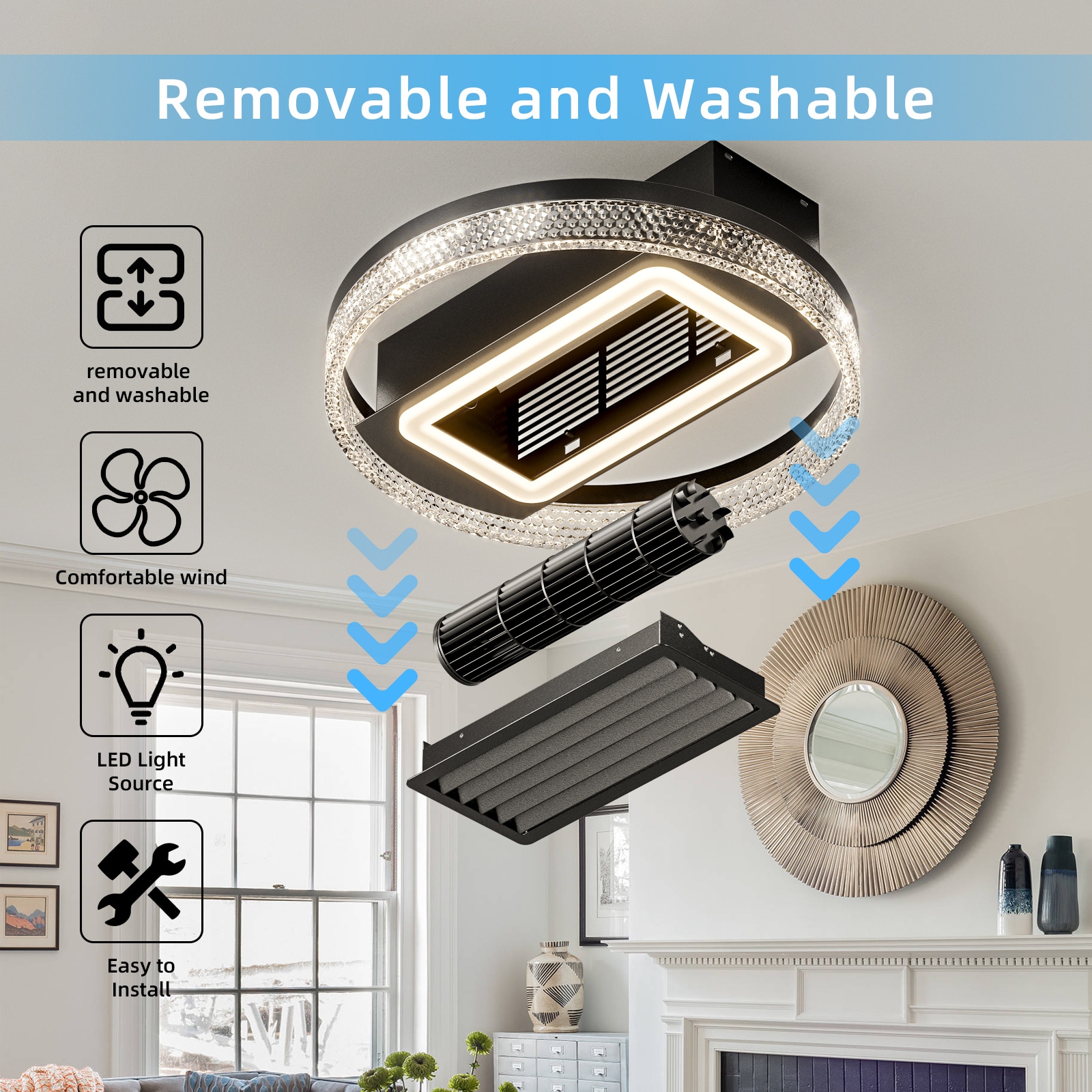 JIMSMAISON JMSLCF11-20B Ceiling-Fans - View #5
