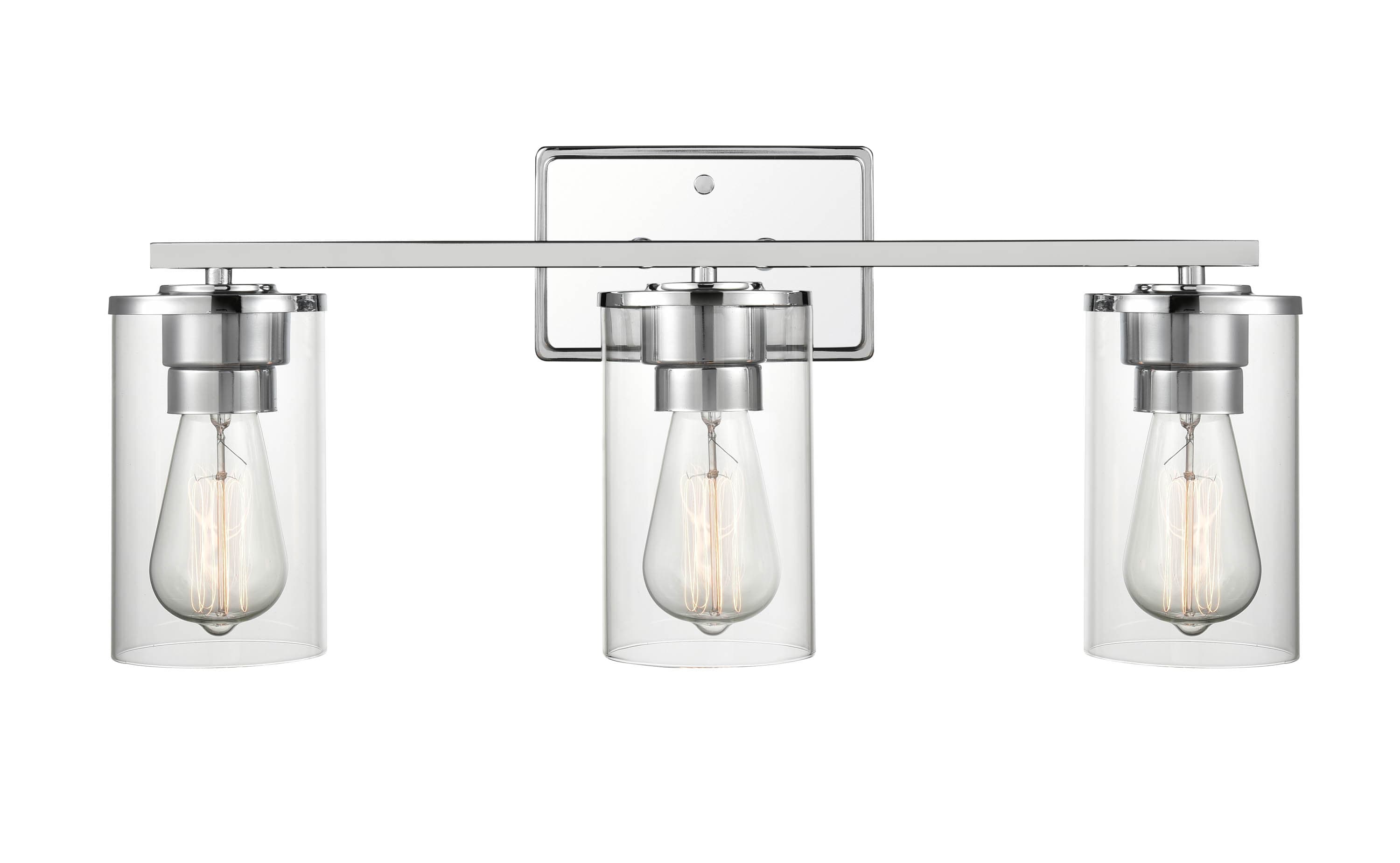 Millennium Lighting 2703-CH Verlana 24-in 3 -Light Polished Chrome Traditional Vanity light