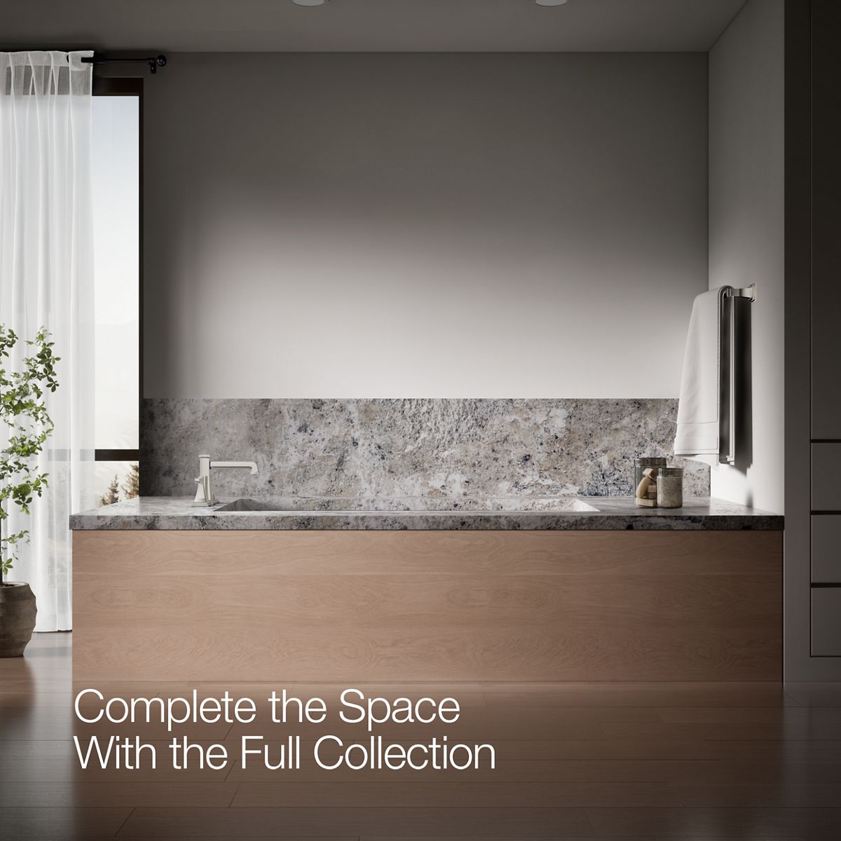 KOHLER T27405-4-SN Roman-Tub-Faucets - View #9