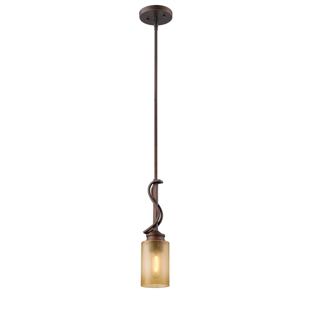 Golden Lighting 1051-M1L SBZ Pendant-Lights - View #2