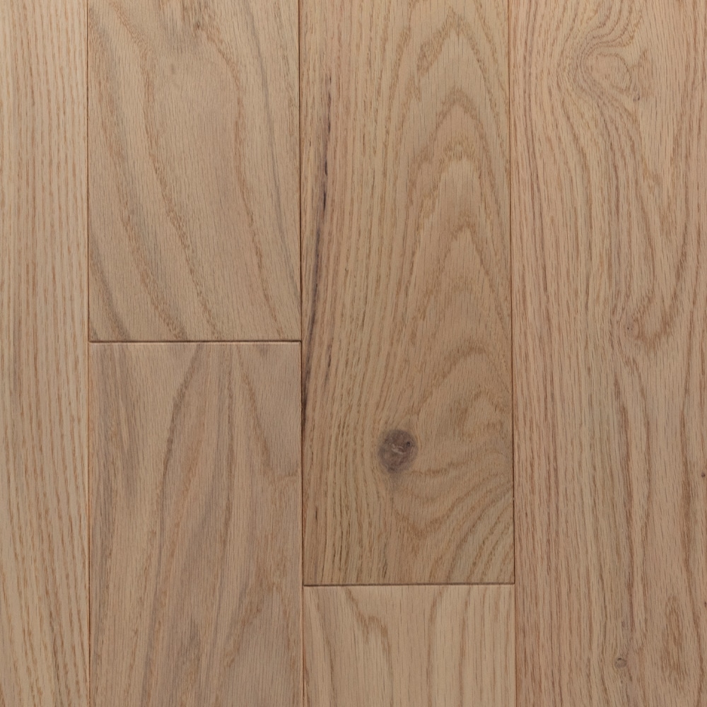 Green Leaf 26529 Sandy Beige Oak 3-in W x 3/4-in T x Varying Length Smooth/Traditional Solid Hardwood Flooring ( 24-sq ft / Carton )