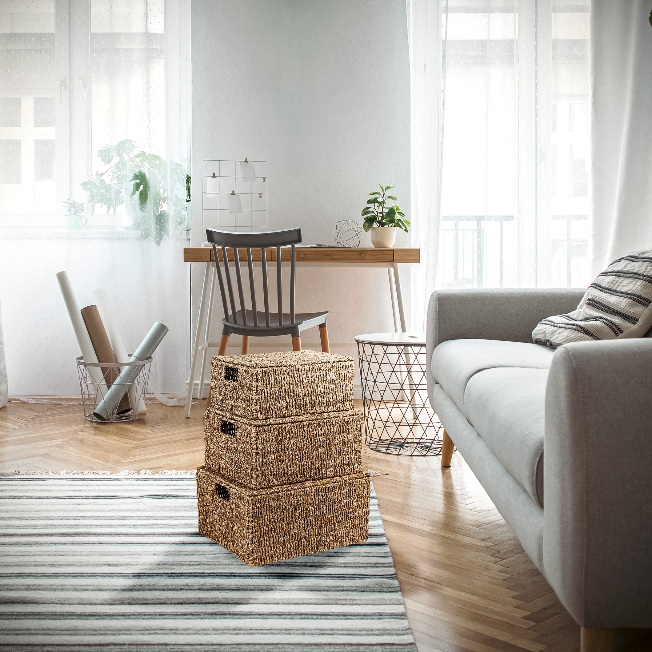 Trademark Innovations BSKT-RECT-3X Bins-Baskets - View #10