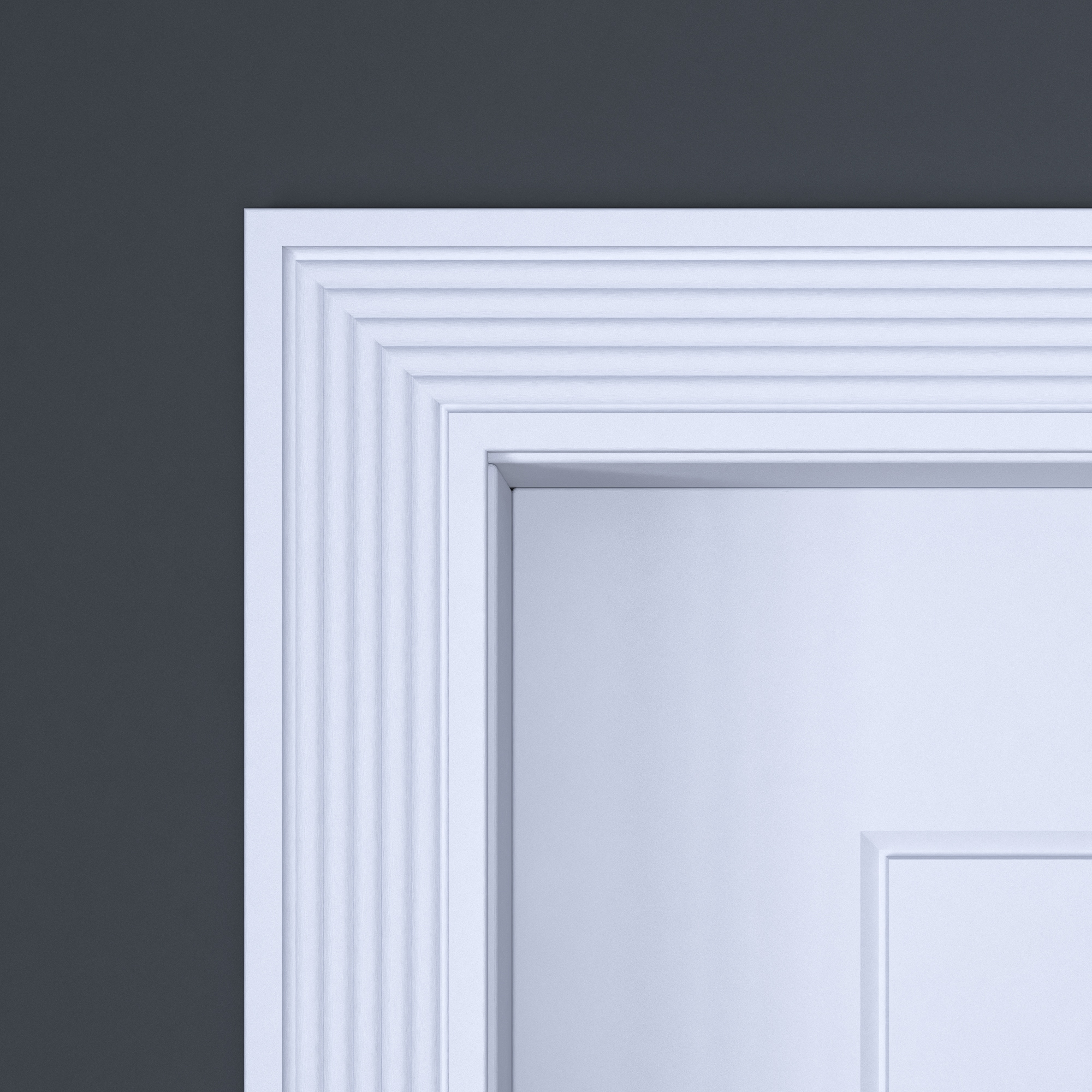 Ornamental Mouldings 1753SET-M30PRIM Door-Casing-Kits - View #2