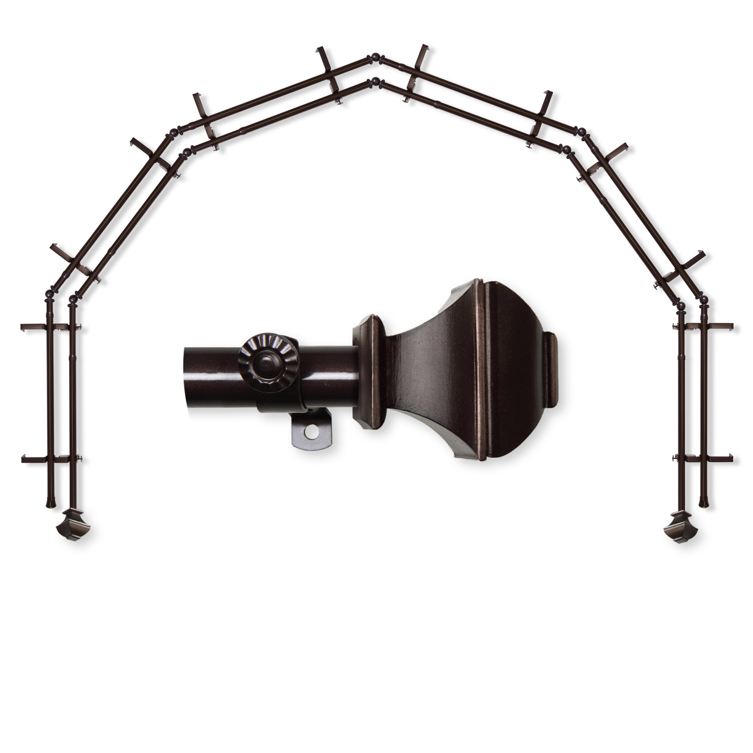 Hart & Harlow L-6BAY-82-7D Curtain-Rods - View #2