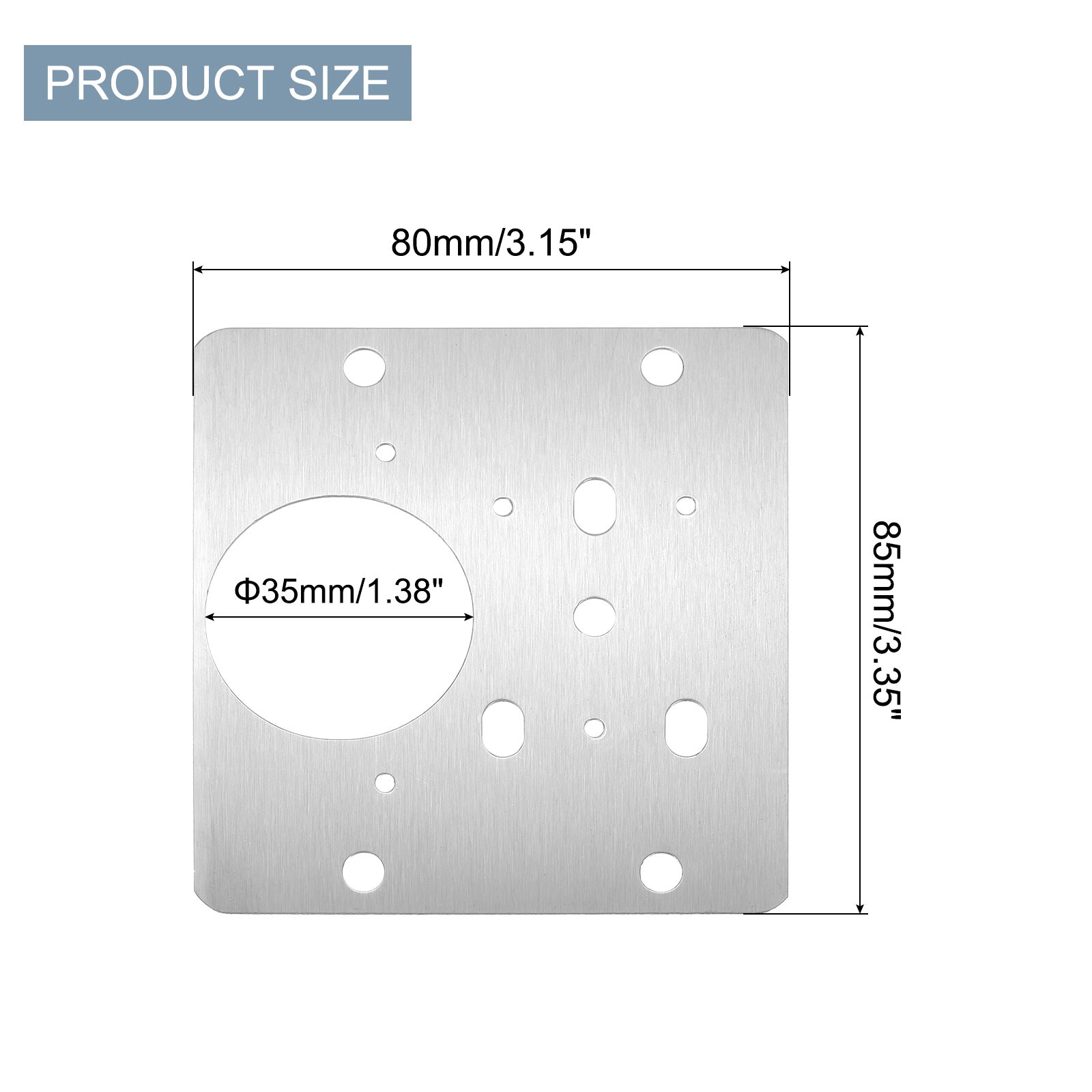 Unique Bargains S25093000UX7254 Cabinet-Hinges - View #2