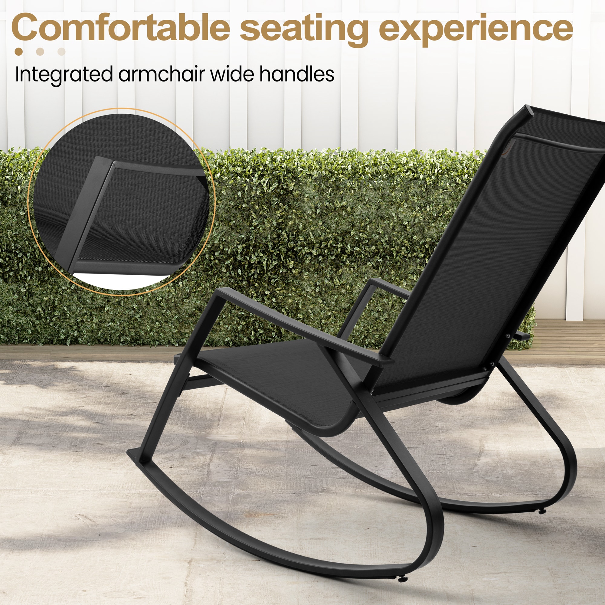 Crestlive Products CL-RC007BLK Patio-Conversation-Sets - View #4