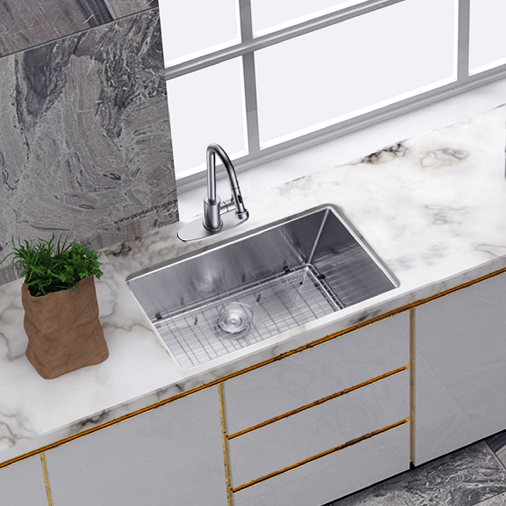 Rainlex RX-SS25-2818 Kitchen-Sinks - View #3