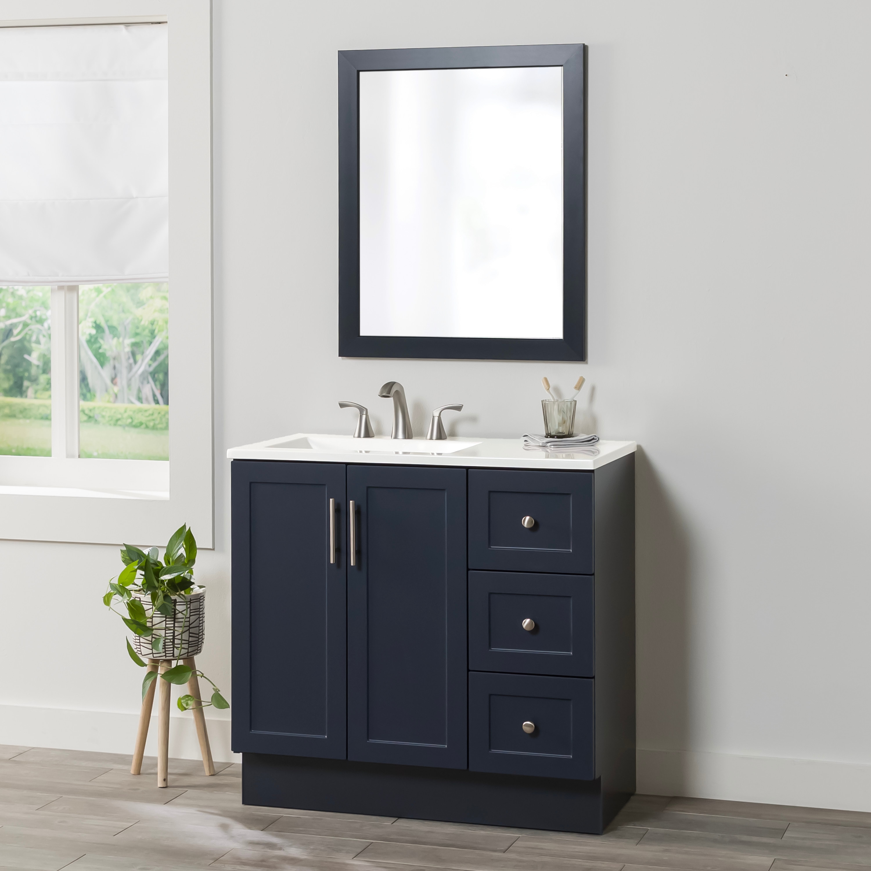 Project Source DV36P2-DB Bath-Vanity-Combo - View #6