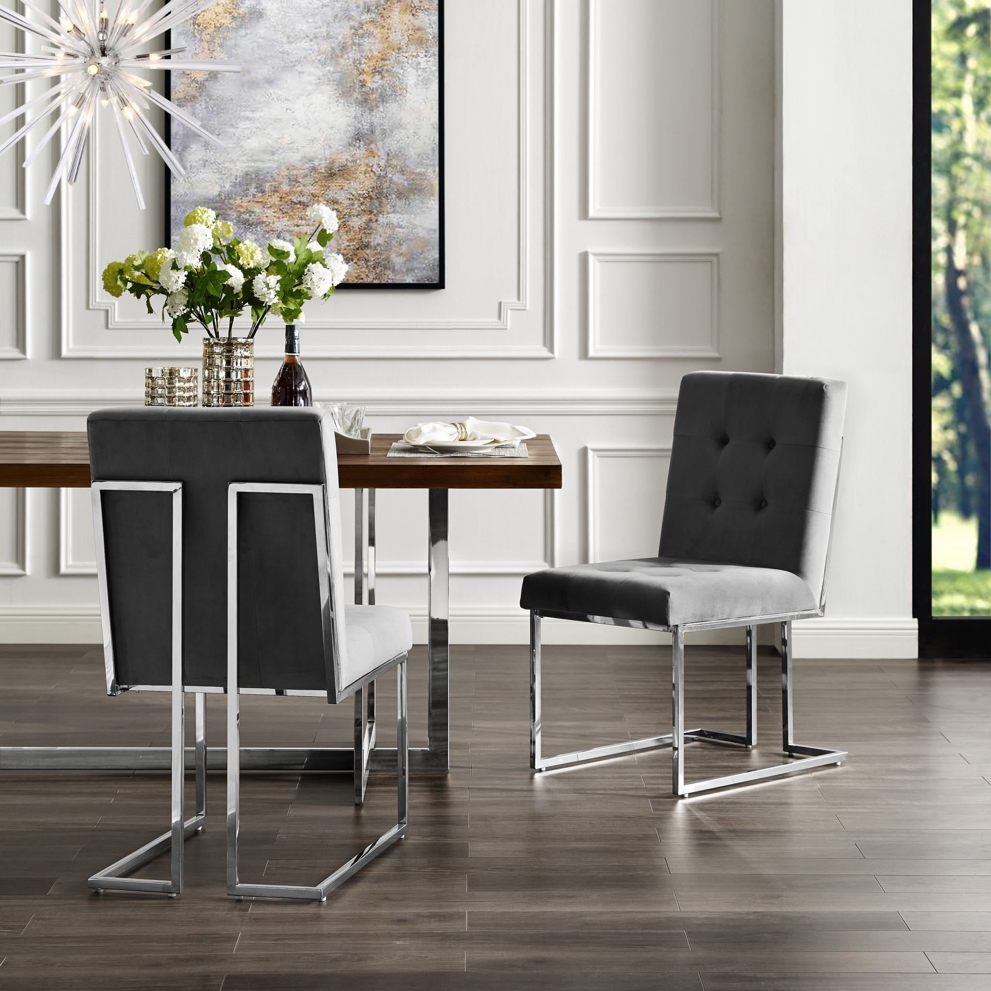 Inspired Home DC56-02GR2-LS Dining-Chairs - View #2