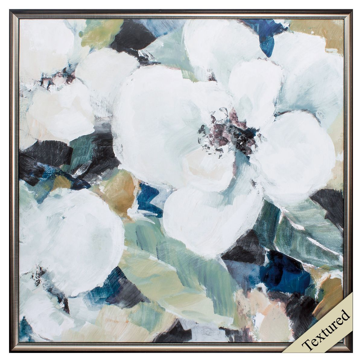 HomeRoots 365495 Brown Wood Framed 29-Inches H x 29-Inches W Botanical Wood Print