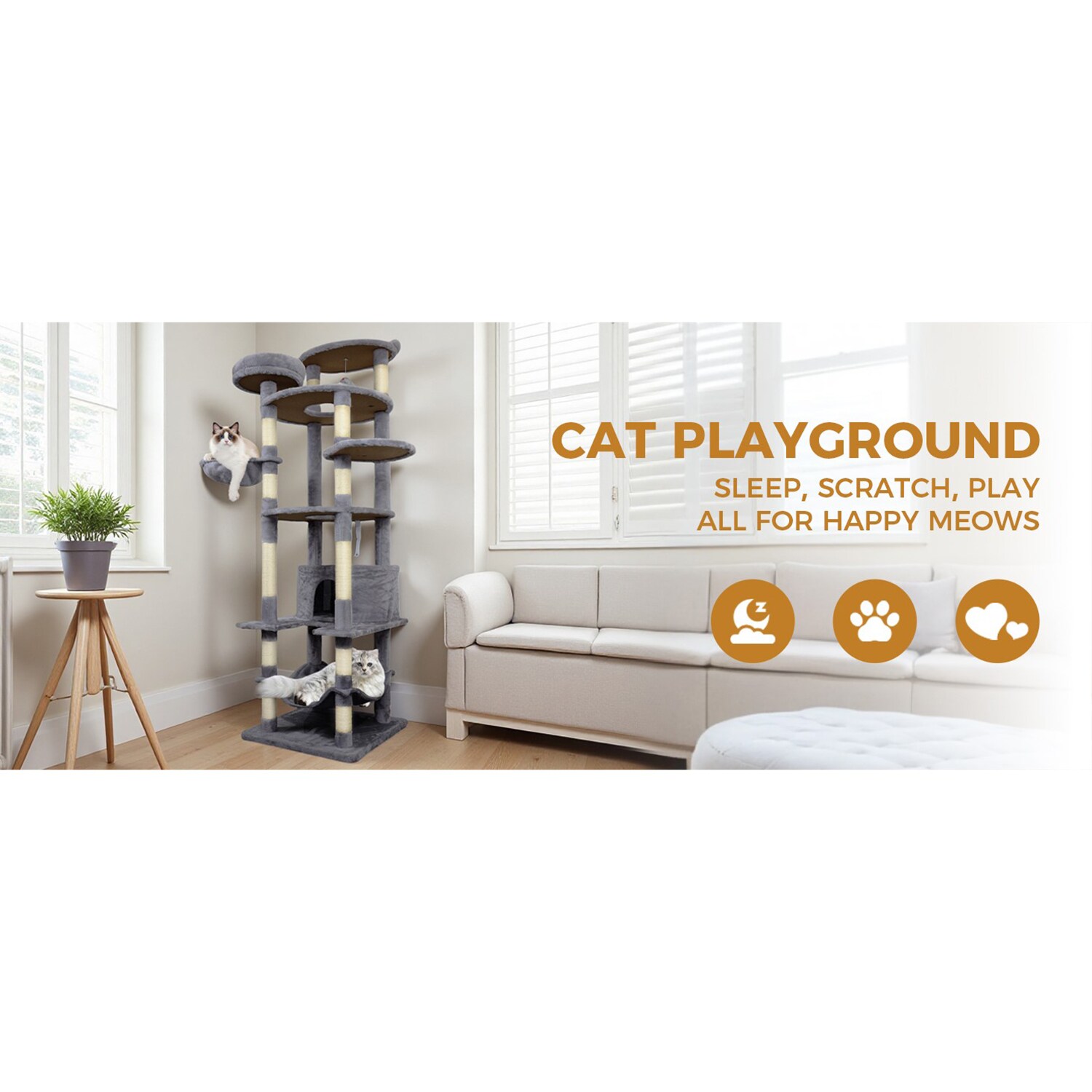 GZMR GZ-W2145 Cat-Trees - View #9