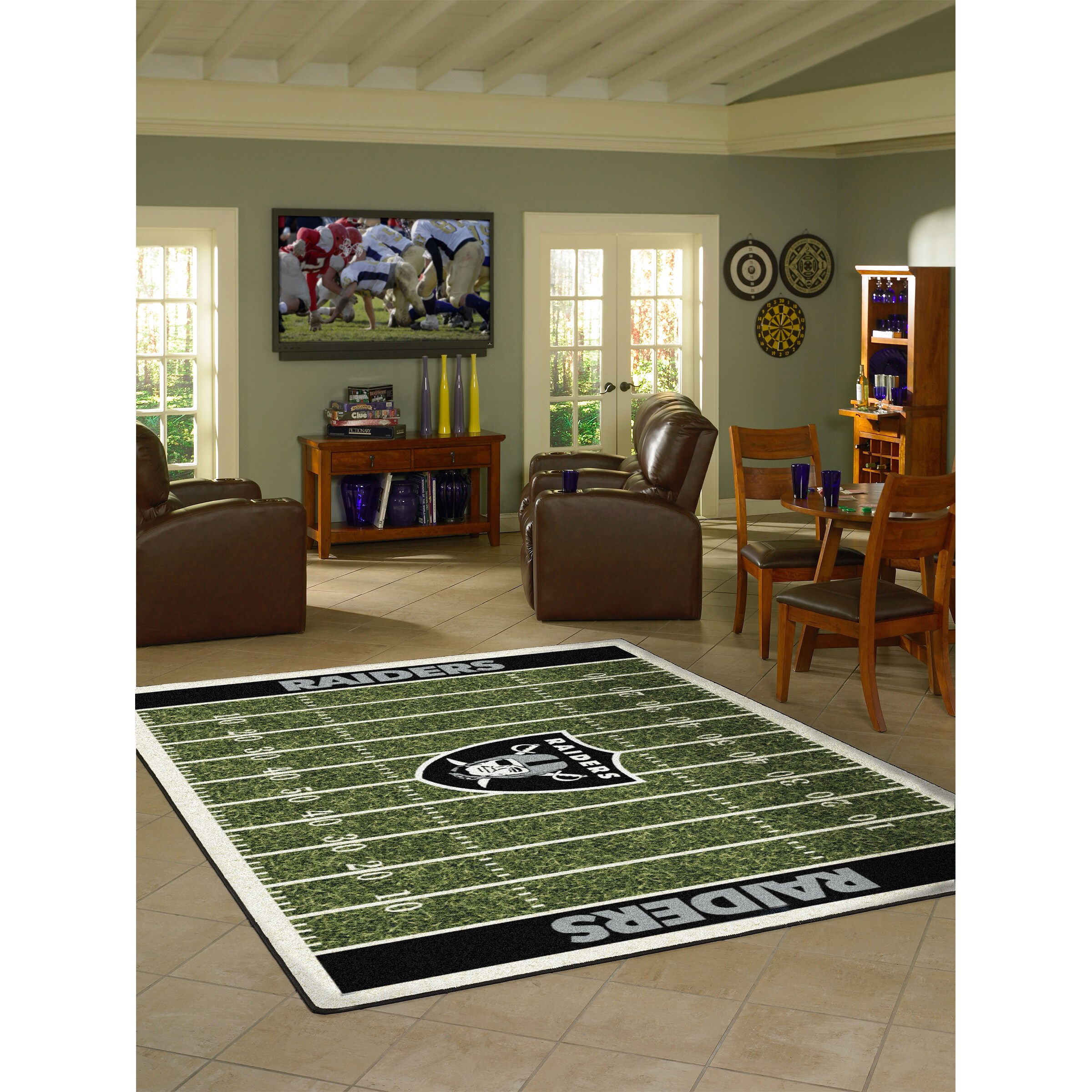 Dallas Cowboys Fade Rug NFL Team Area Rug Bedroom Rug Home Decor Floor Decor