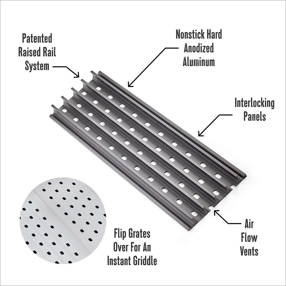 GrillGrate RGG15K-0003-C Gas-Grill-Cookgrates-Warmracks - View #6
