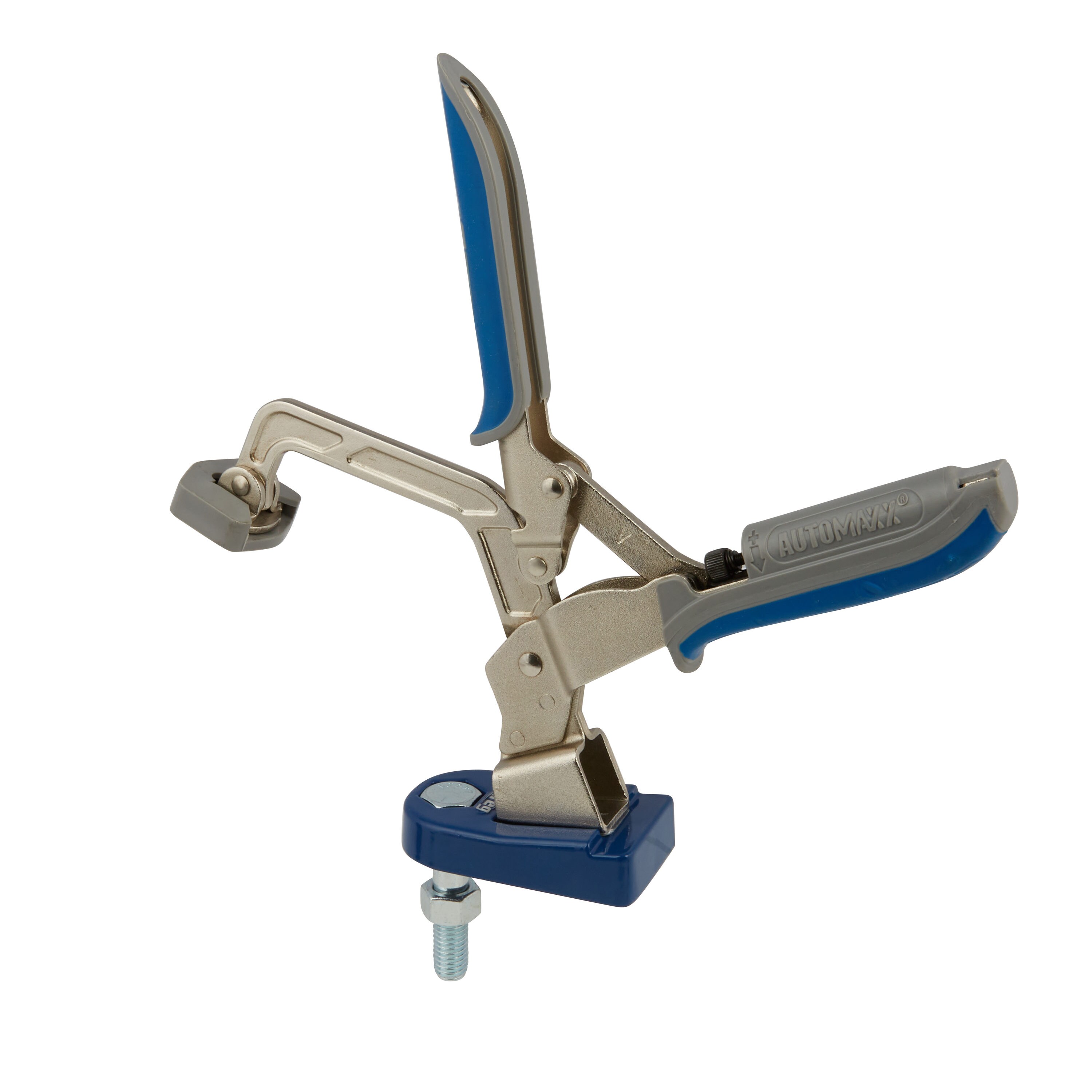 Kreg Steel Corner Clamp with 350 lbs. Clamping Force, 3-in Throat Depth,  1-in Maximum Jaw Opening, Silver Finish in the Clamps department at