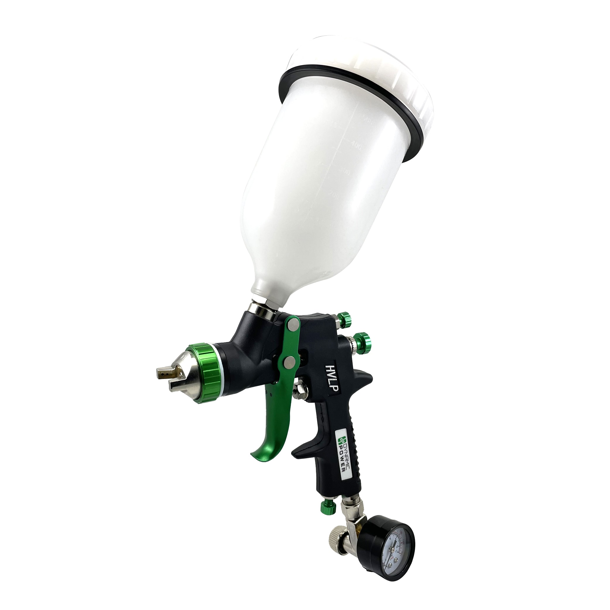 DYNAMIC POWER HVLP Gravity Feed Spray Gun, Composite Pistol #DP-W-99V