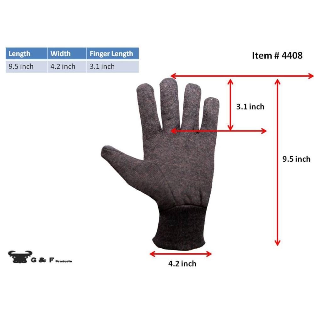 G & F Products 4408XL Work-Gloves - View #3