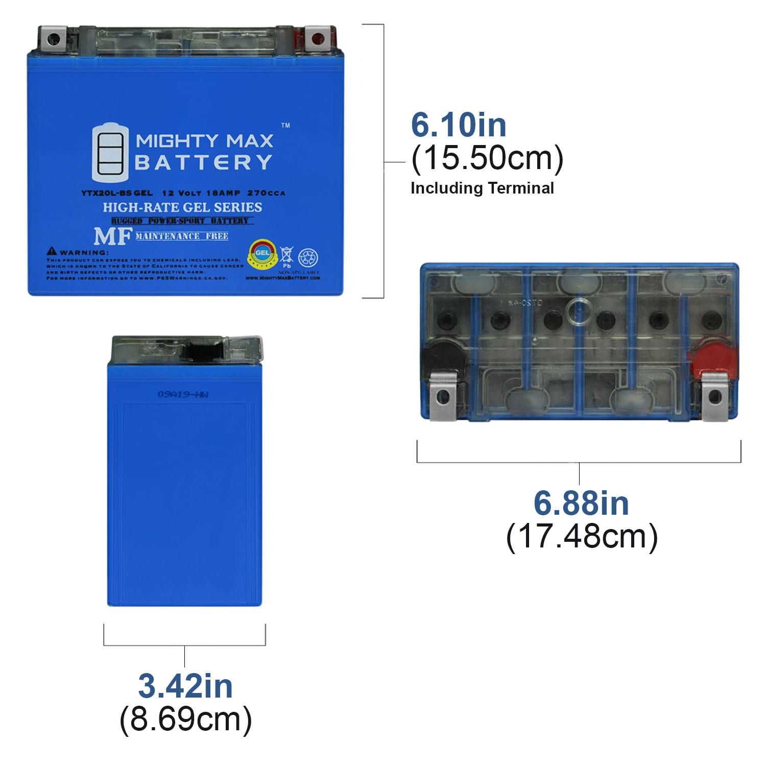 Mighty Max Battery MAX3481988 Device-Replacement-Batteries - View #4