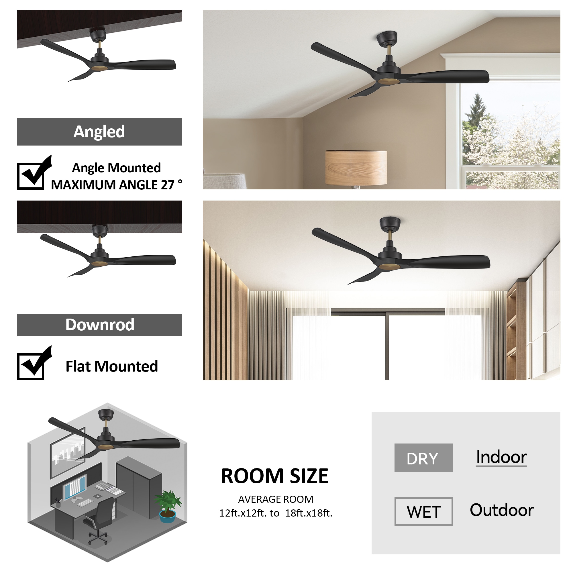 CARRO USA LC523A-N10-B2-1A Ceiling-Fans - View #8