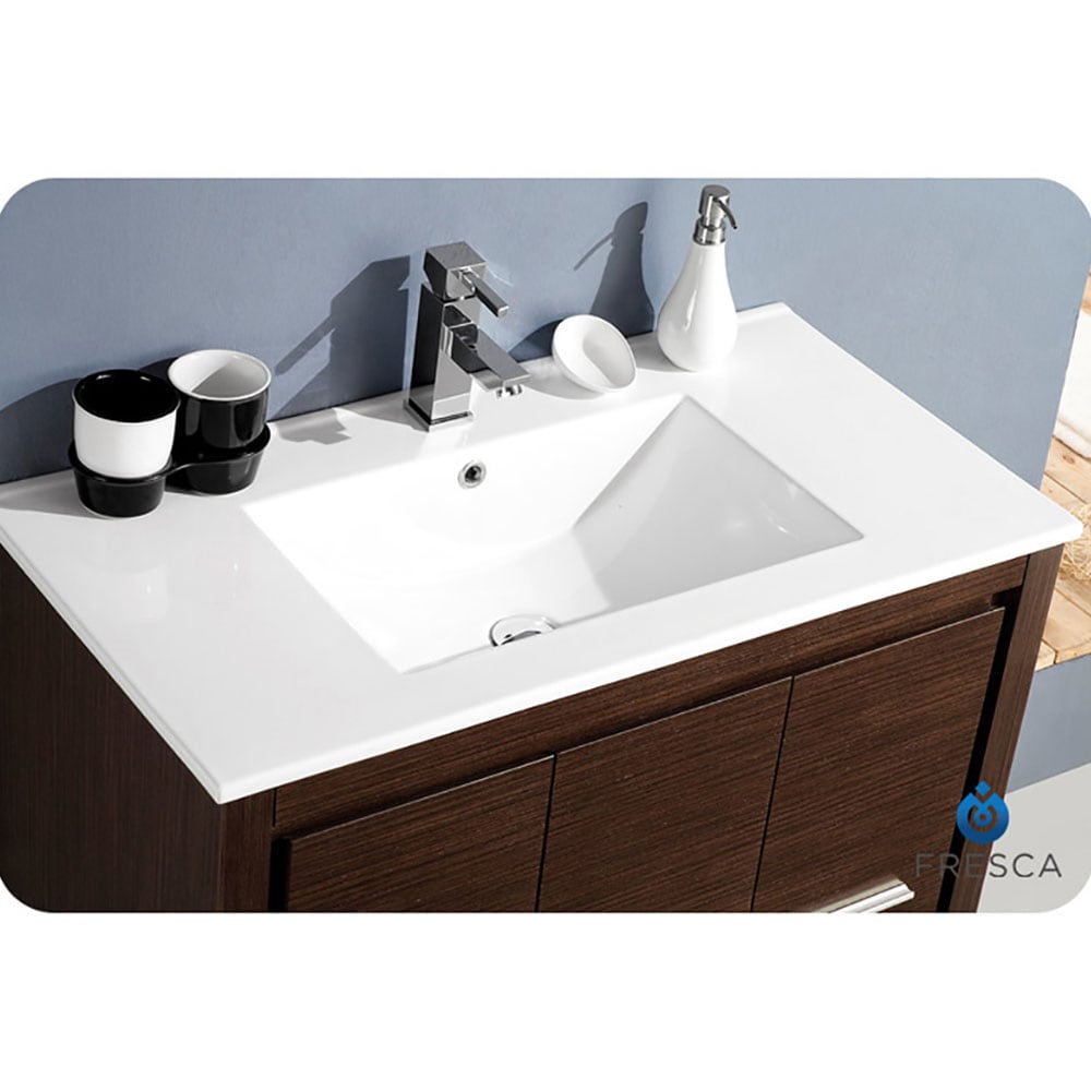 Fresca FCB8136WG-I Bath-Vanity-Combo - View #4