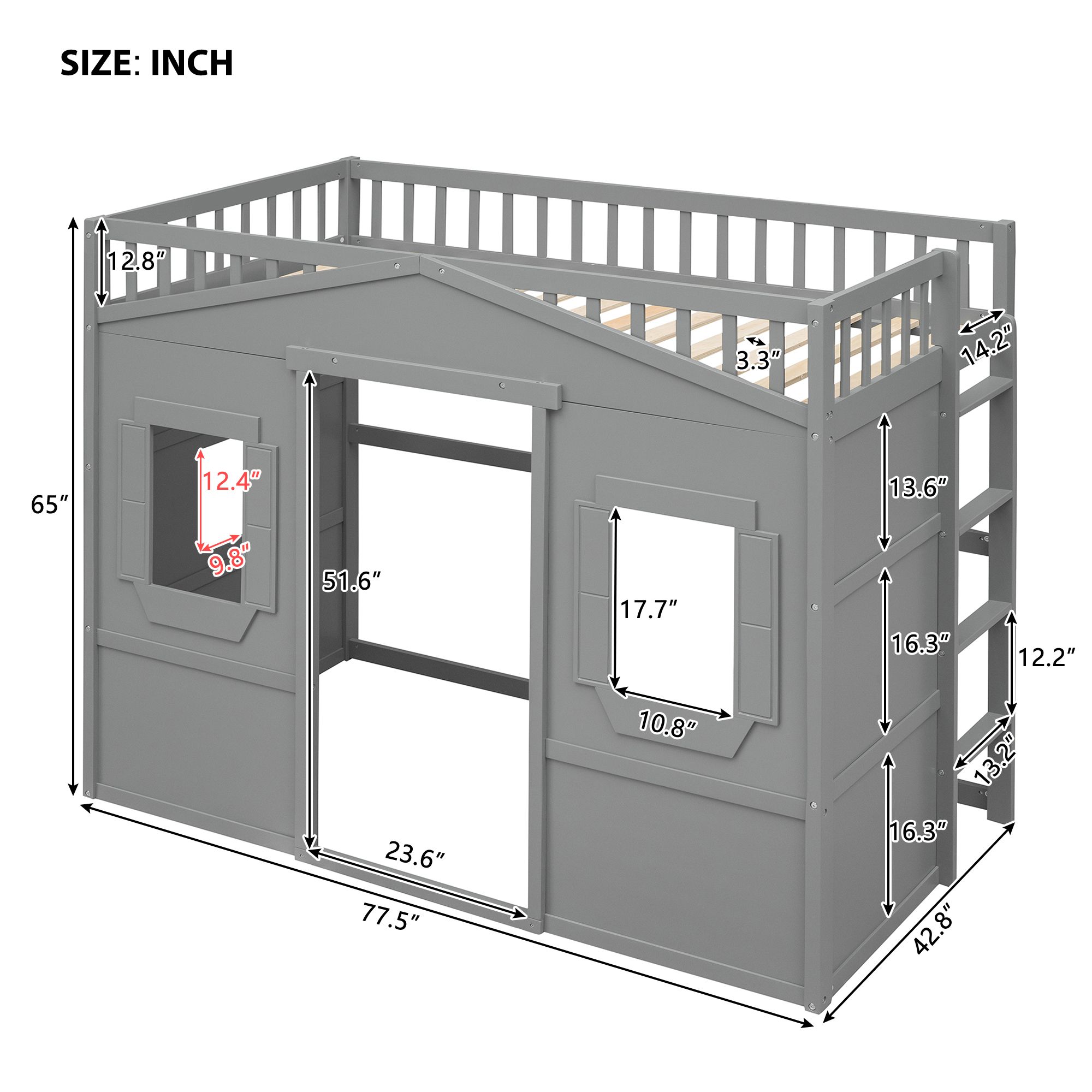 Yiekholo LL-1788AAE Bunk-Beds - View #4