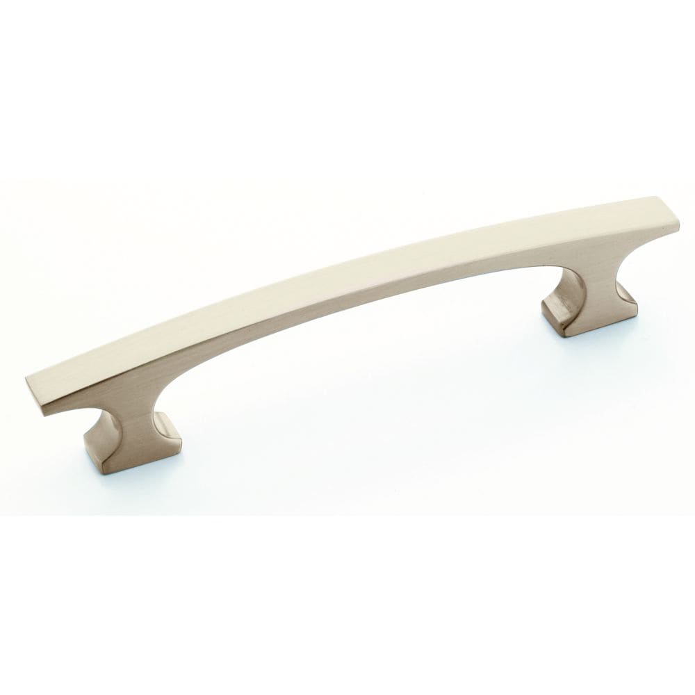 Amerock Conrad 3-3/4-in (96mm) Center to Center Satin Nickel Arch Handle Drawer Pull