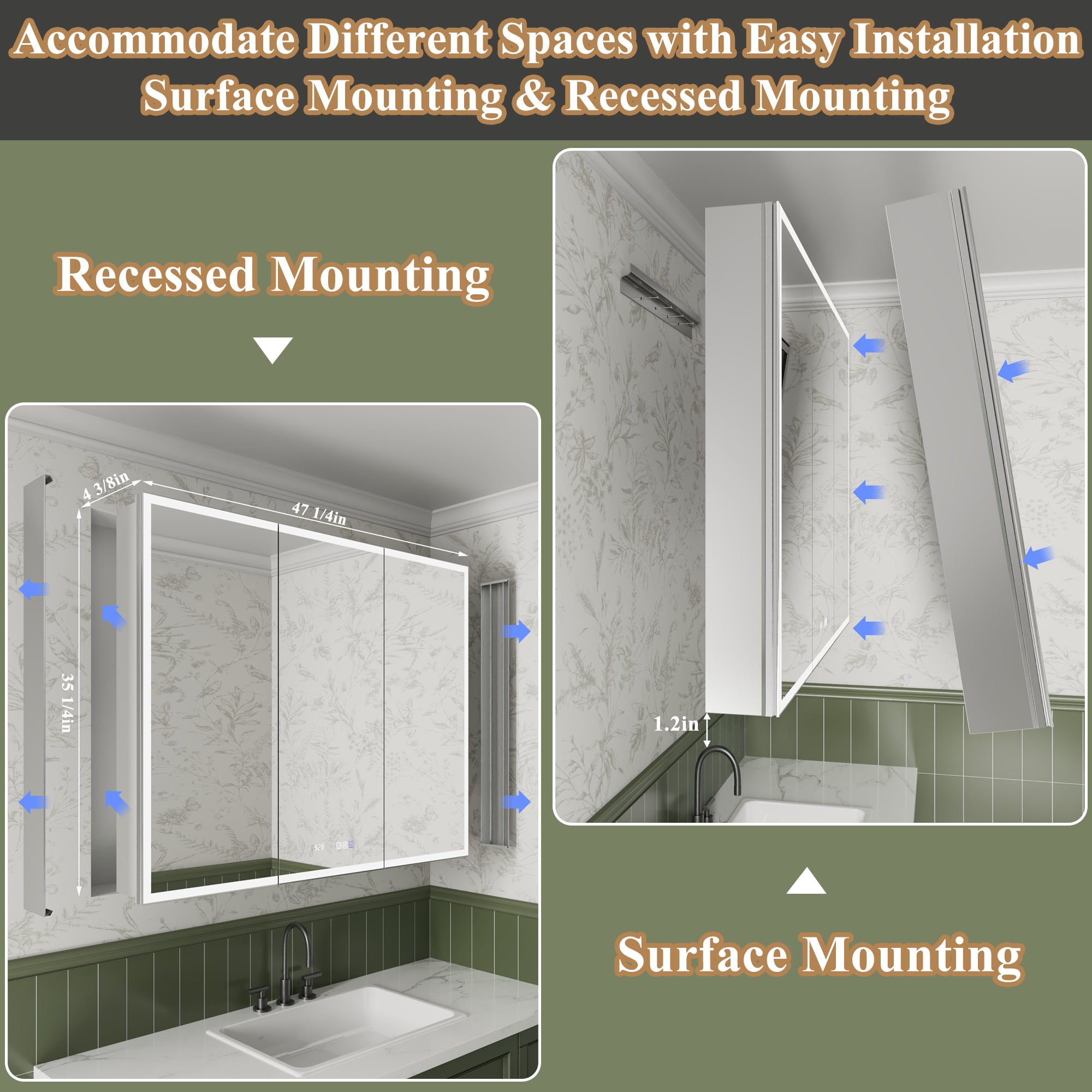 ExBrite EBMC4836V6TX Bathroom-Medicine-Cabinets - View #15
