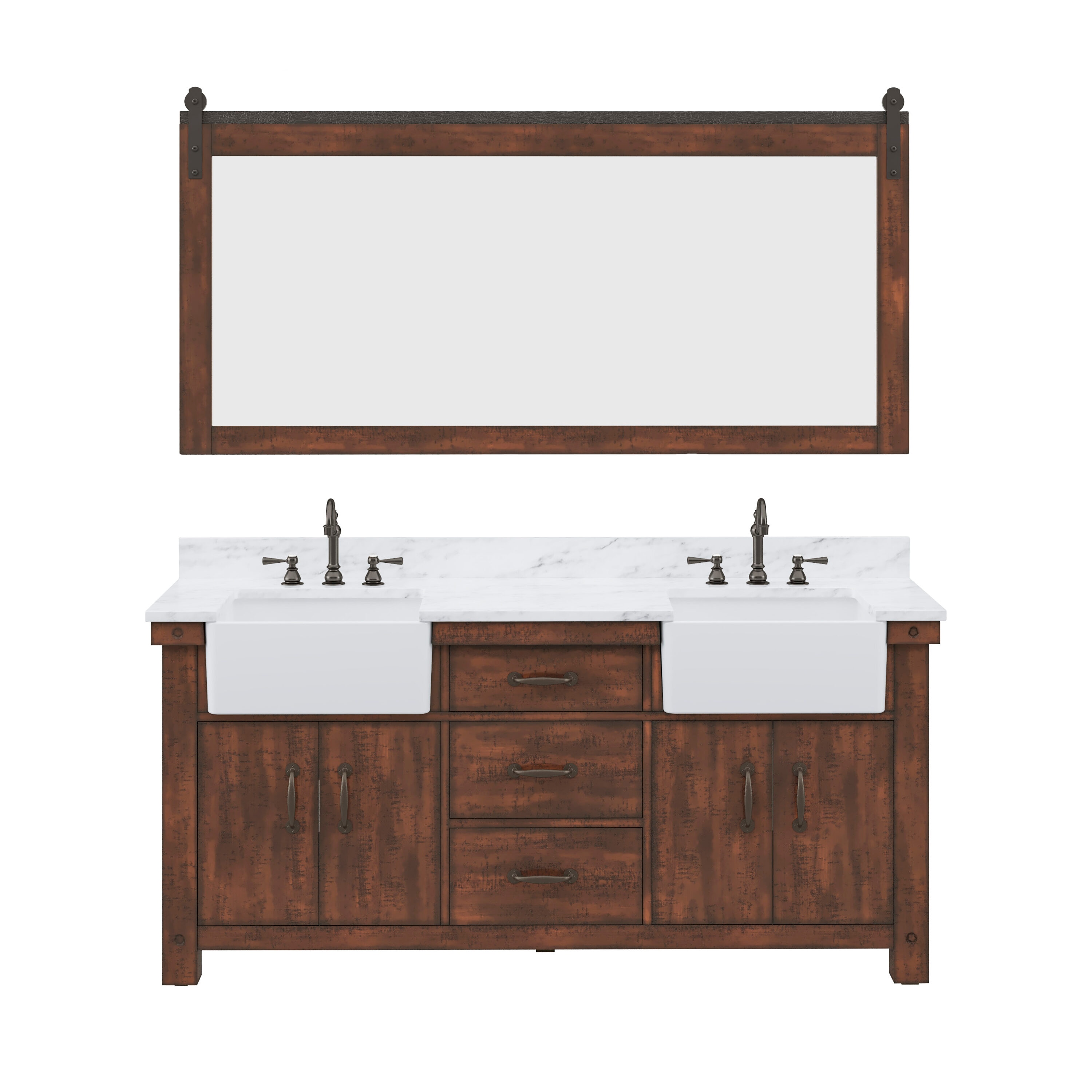 Water Creation PY72CW03RS-P72000000 Bath-Vanity-Combo - View #2