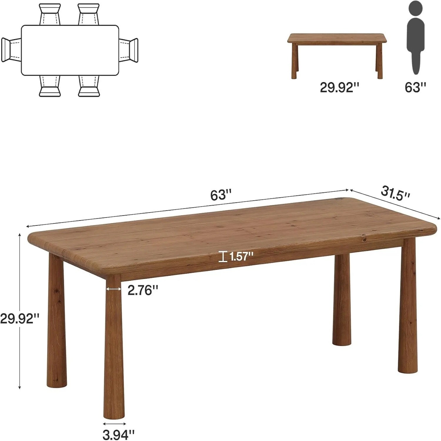 Slickblue D-TB-2392 Dining-Tables - View #3