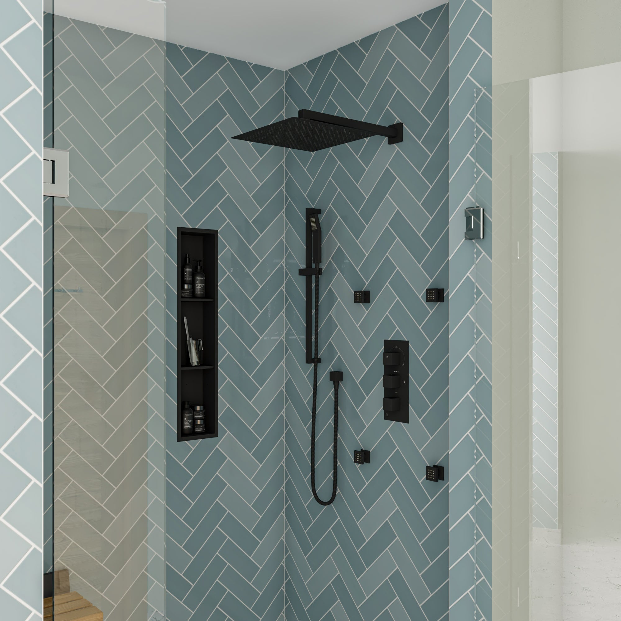 ALFI RAIN16S-BM Fixed-Showerhead - View #7