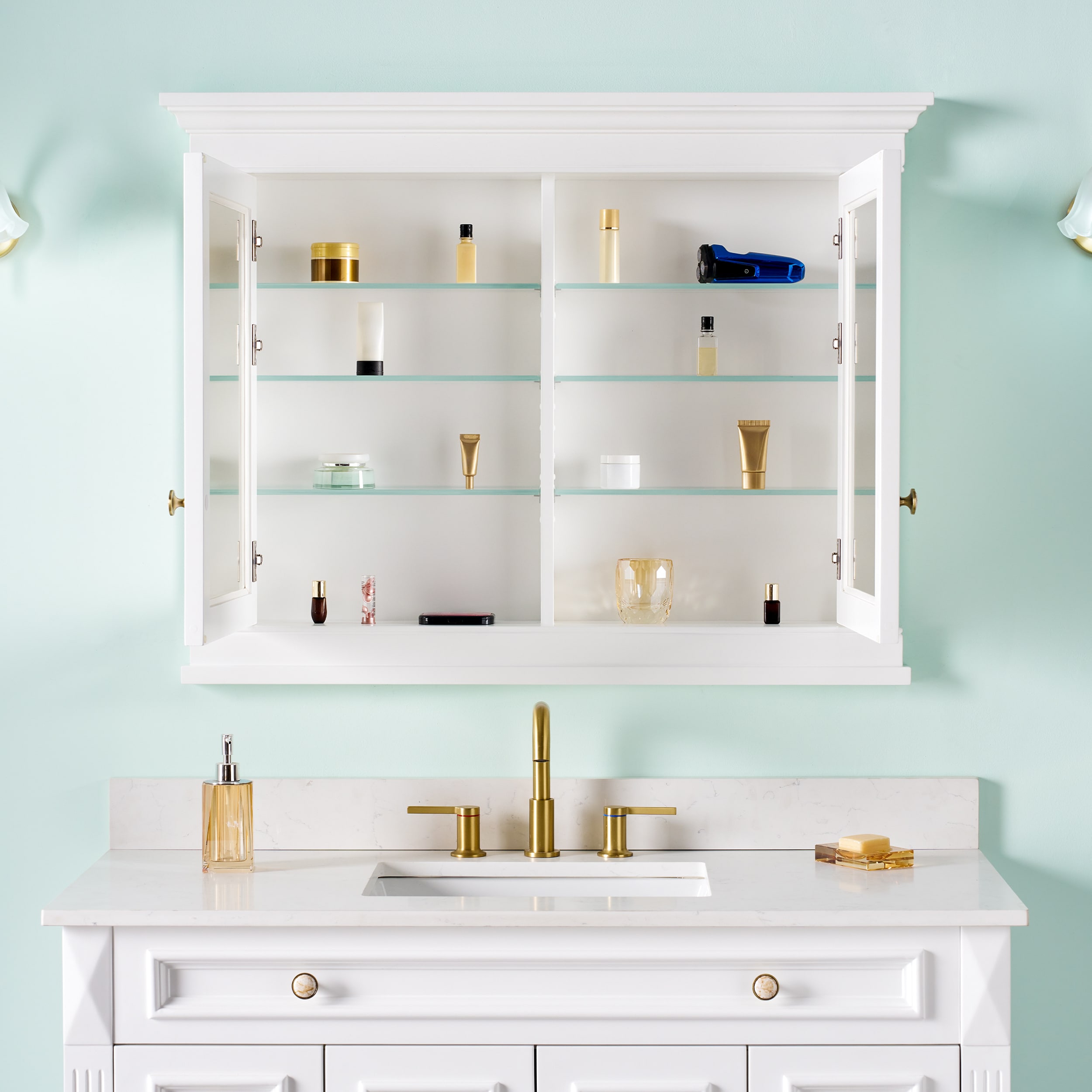 WELLFOR KAFMC4F2-6036 Bathroom-Medicine-Cabinets - View #5