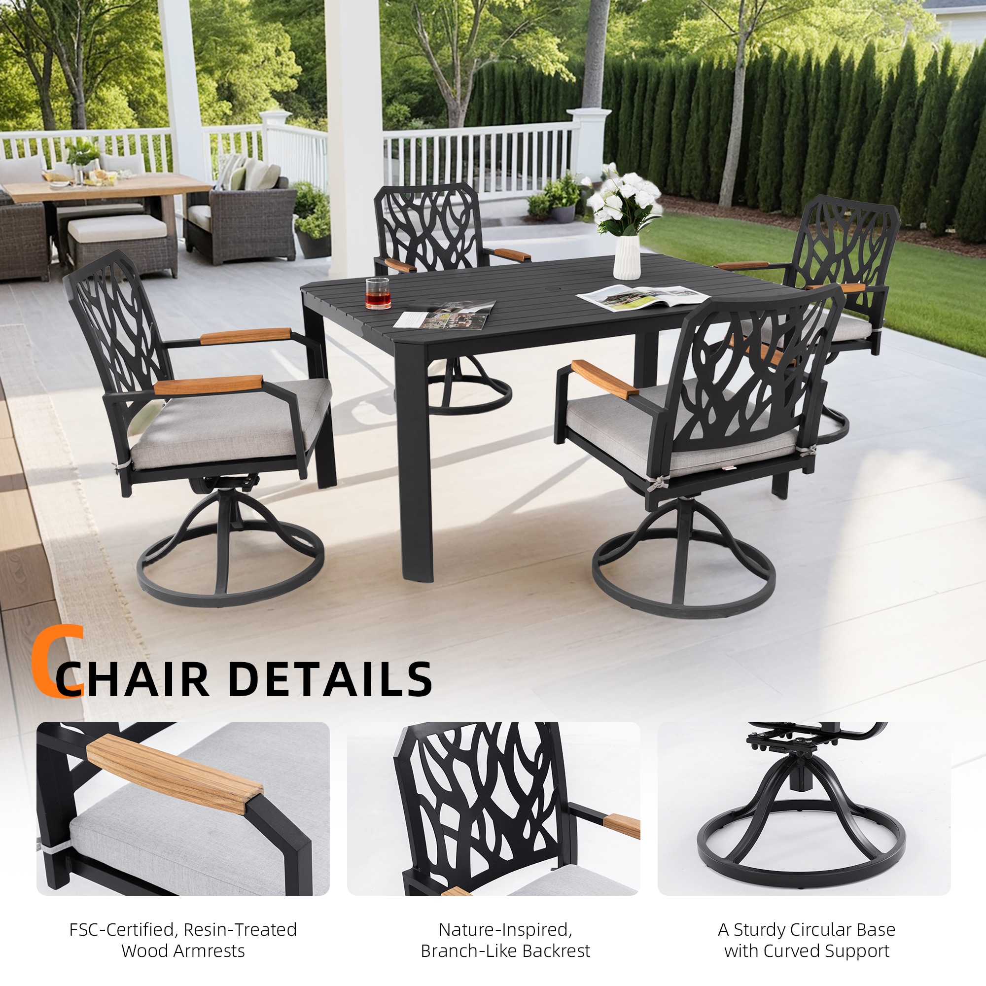 Mondawe MD-200-300 Patio-Dining-Sets - View #4