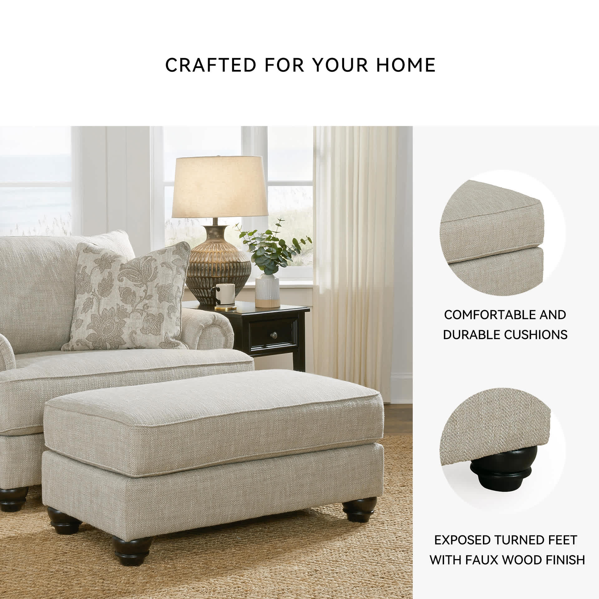 Signature Design by Ashley 1320114 Indoor-Ottomans - View #4