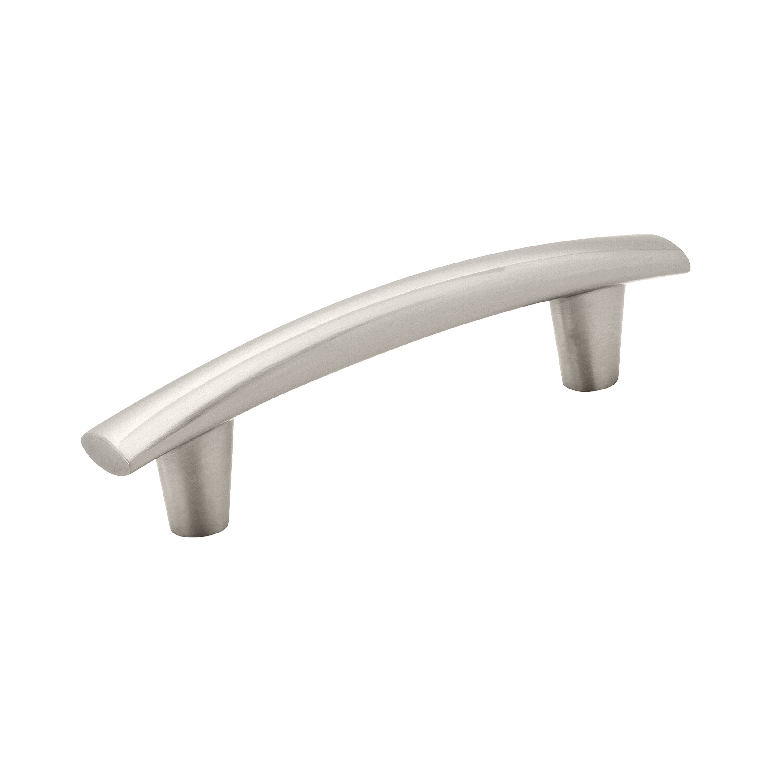 Amerock 25VMP37310G10 Willow 3-3/4-in , 96mm Center to Center Satin Nickel Arch Handle Drawer Pull 25 -Pack