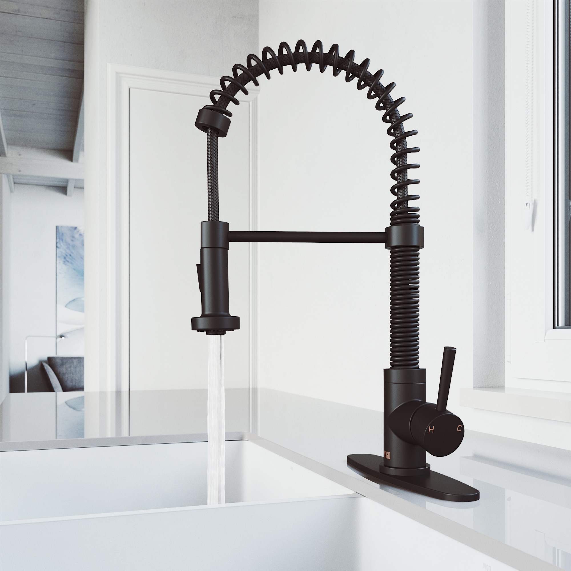 VIGO VG02001MBK1 Kitchen-Faucets - View #3