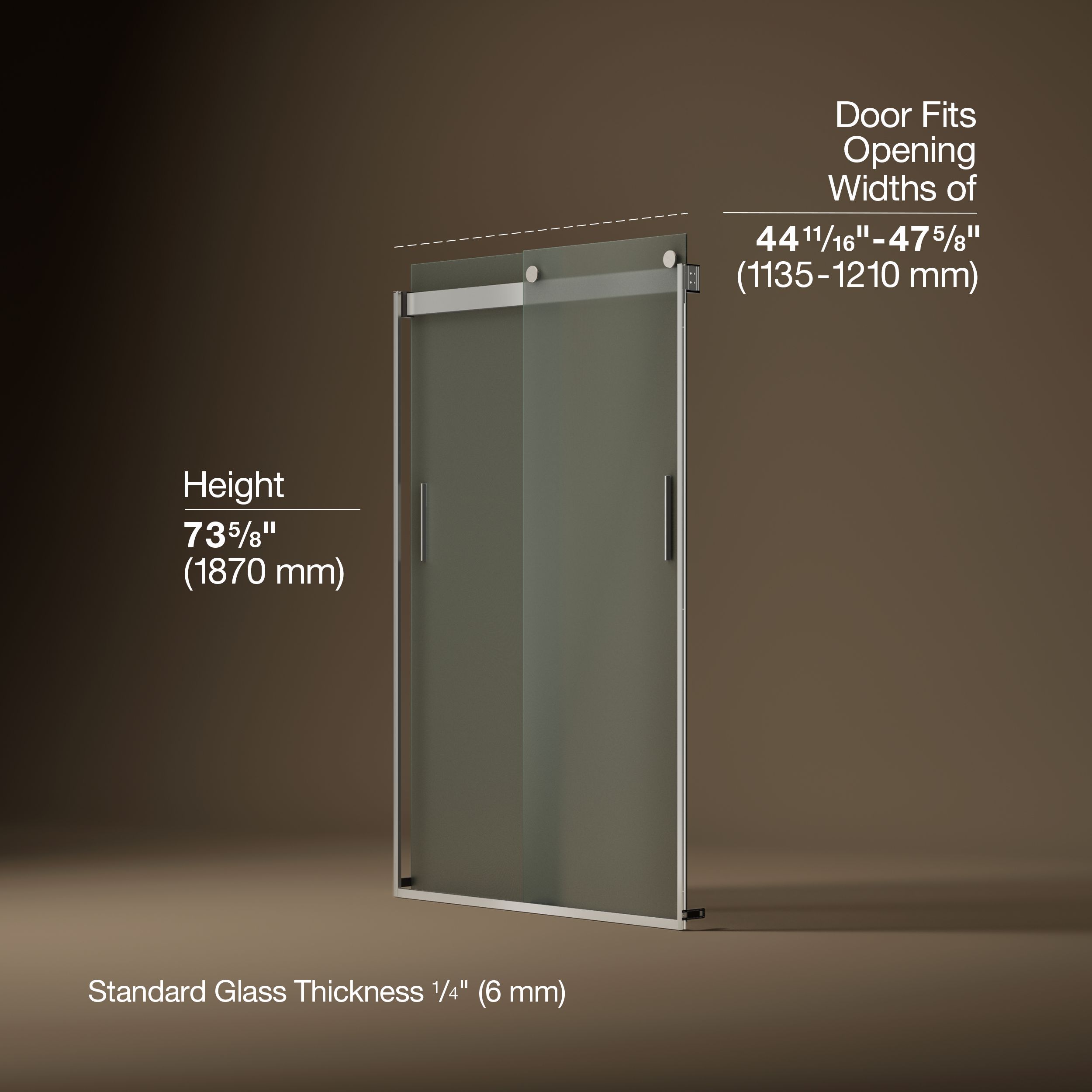 KOHLER 706008-D3-MX Shower-Doors - View #3