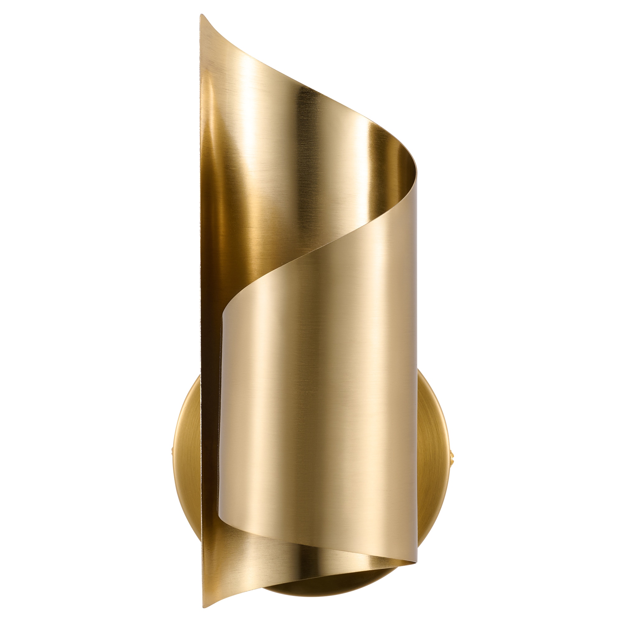 CO-Z HCF-0608-GO 4.7-in W 1 -Light Gold Wall Sconce