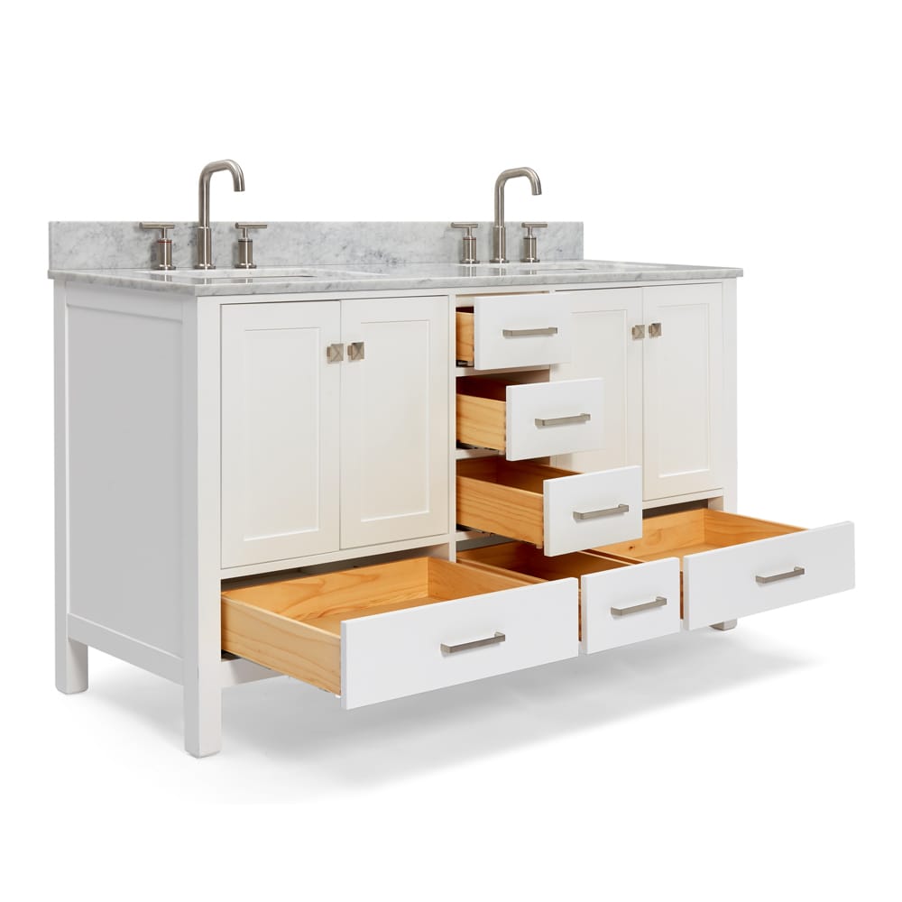 ARIEL A061DCW2RVOWHT Bath-Vanity-Combo - View #6